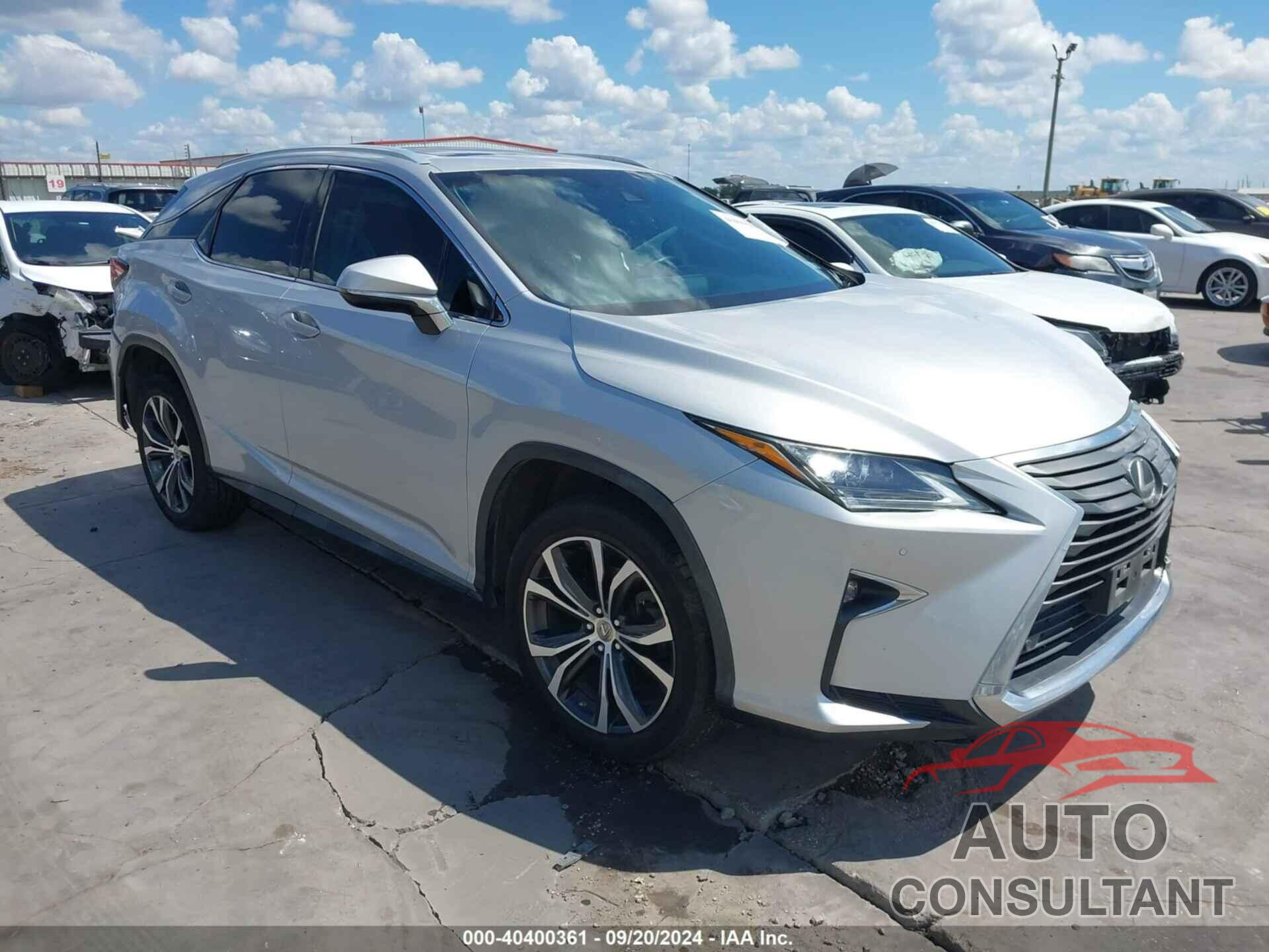 LEXUS RX 350 2017 - 2T2ZZMCA0HC048992