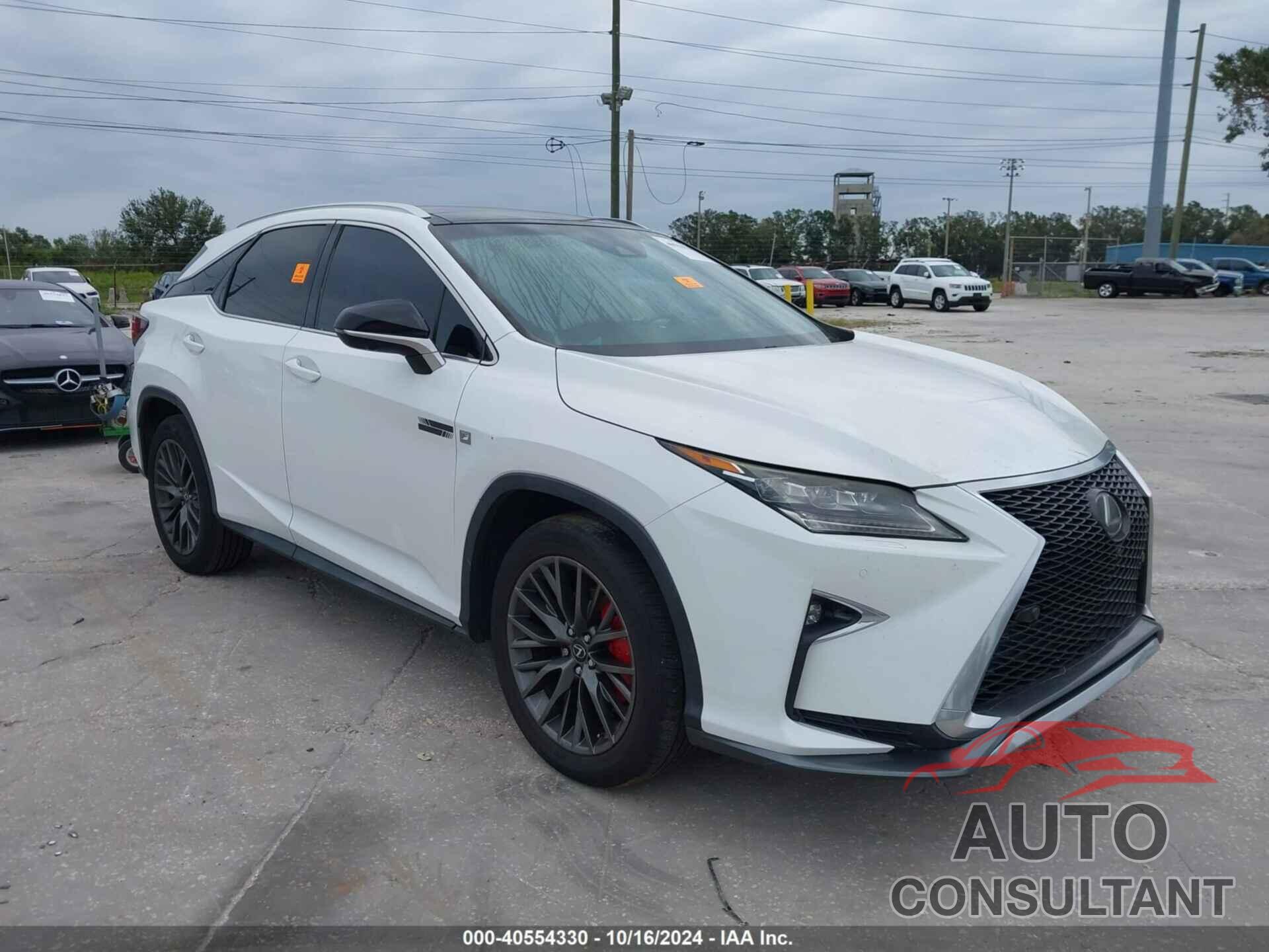 LEXUS RX 350 2017 - 2T2BZMCA8HC069185