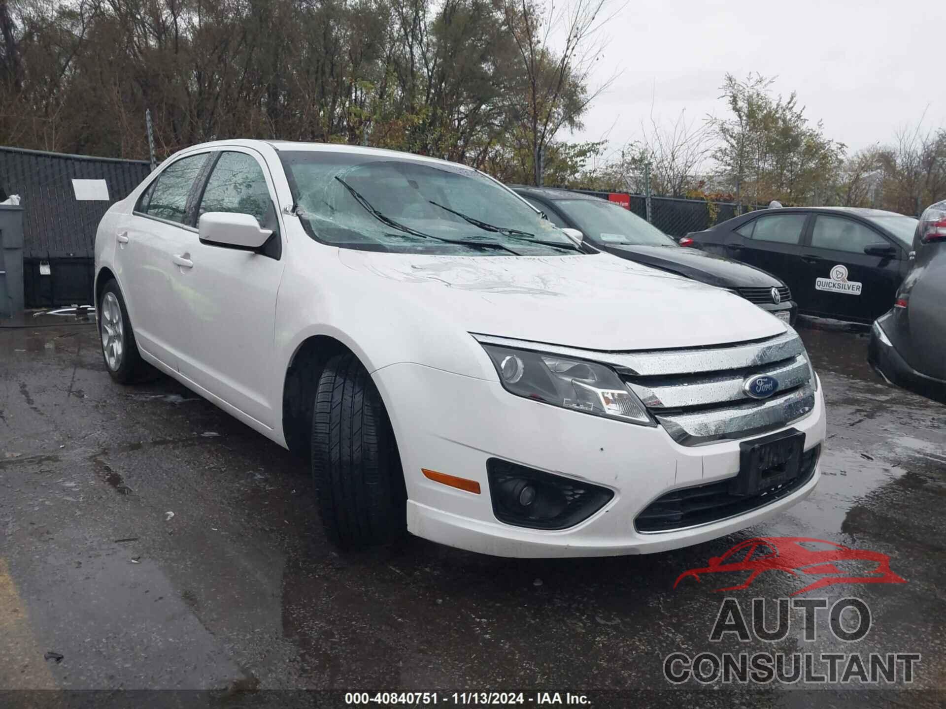 FORD FUSION 2011 - 3FAHP0HA3BR127894