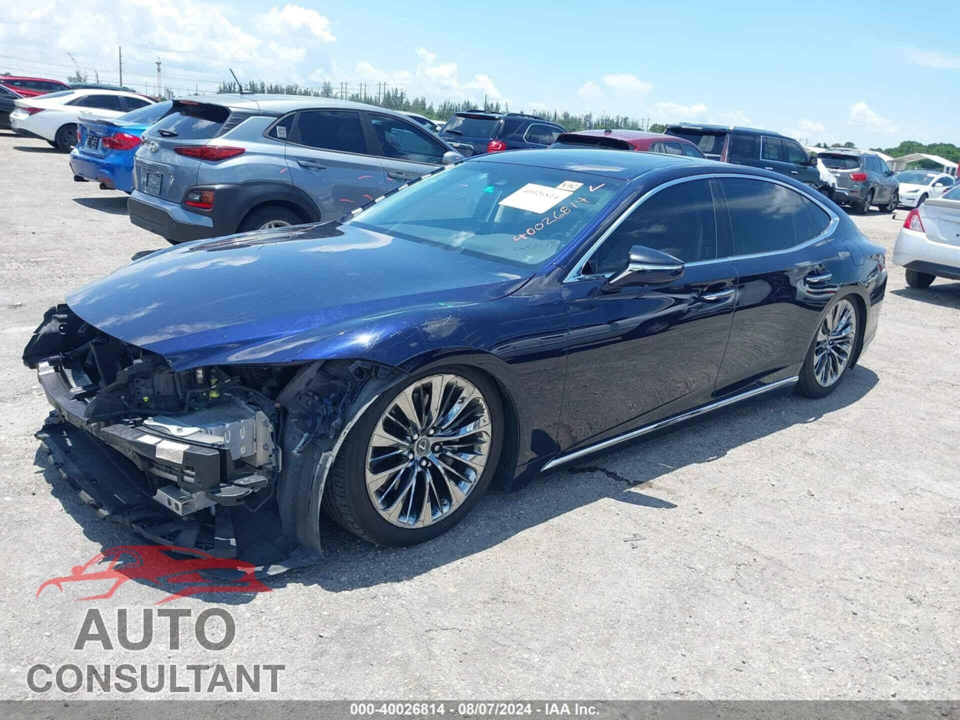 LEXUS LS 500 2019 - JTHB51FF1K5007510