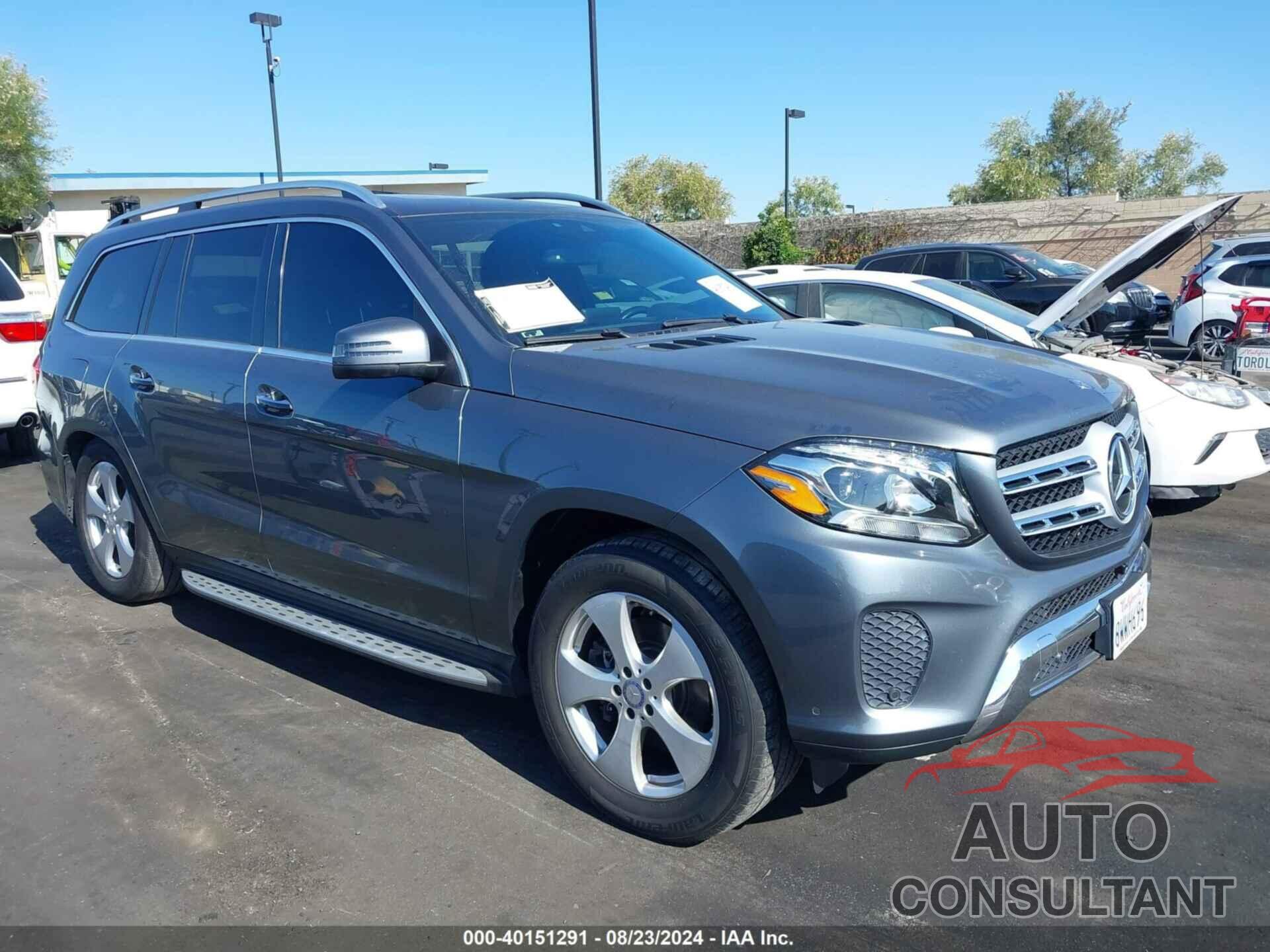 MERCEDES-BENZ GLS 450 2017 - 4JGDF6EE0HA902253