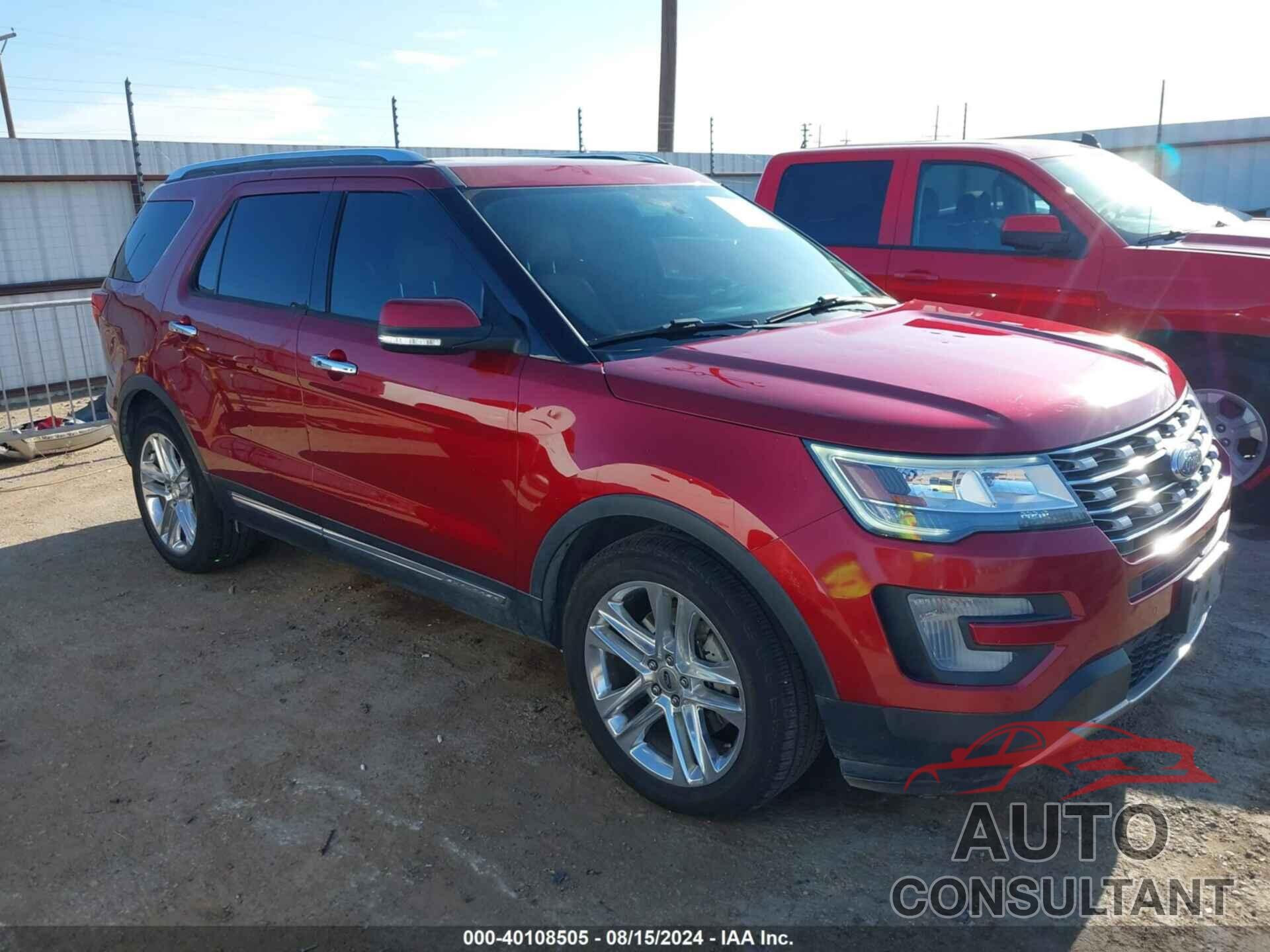 FORD EXPLORER 2017 - 1FM5K7FH6HGE37196