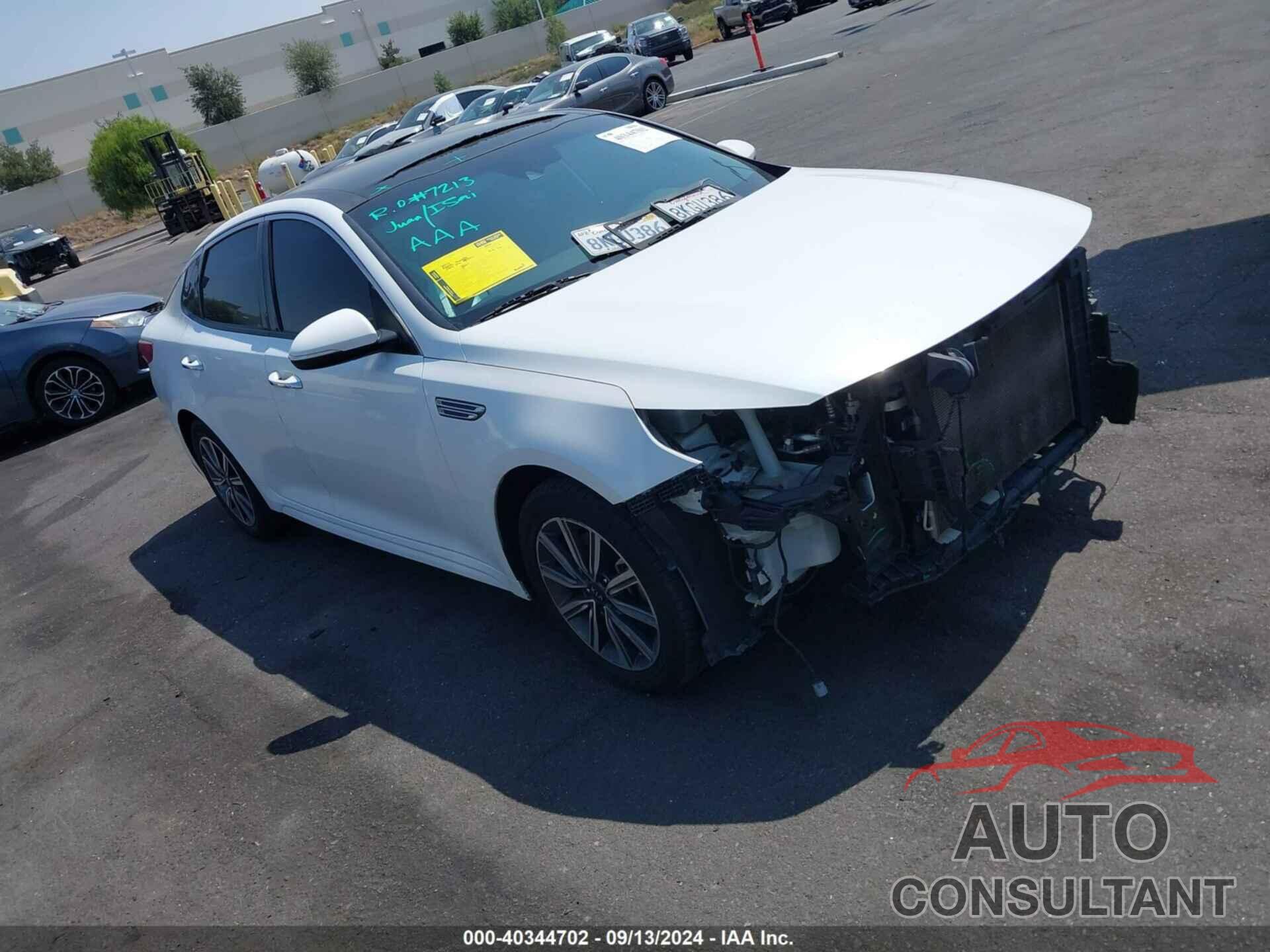 KIA OPTIMA 2019 - 5XXGT4L37KG331324