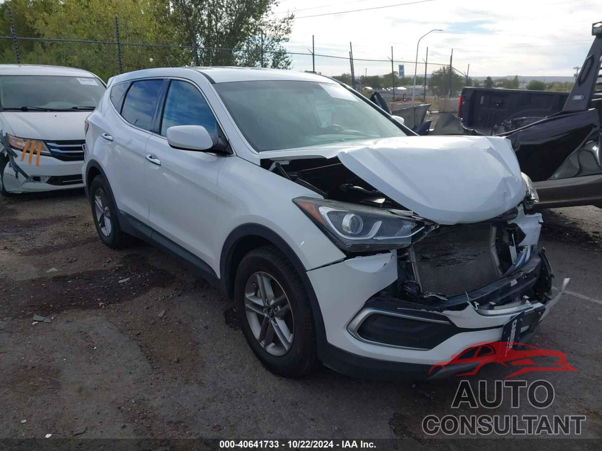 HYUNDAI SANTA FE SPORT 2018 - 5XYZTDLB1JG556848