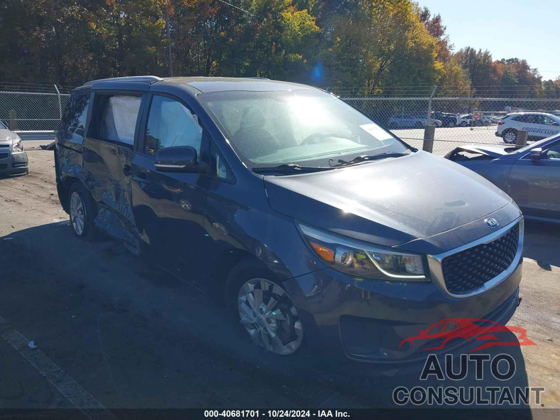 KIA SEDONA 2016 - KNDMB5C10G6107148