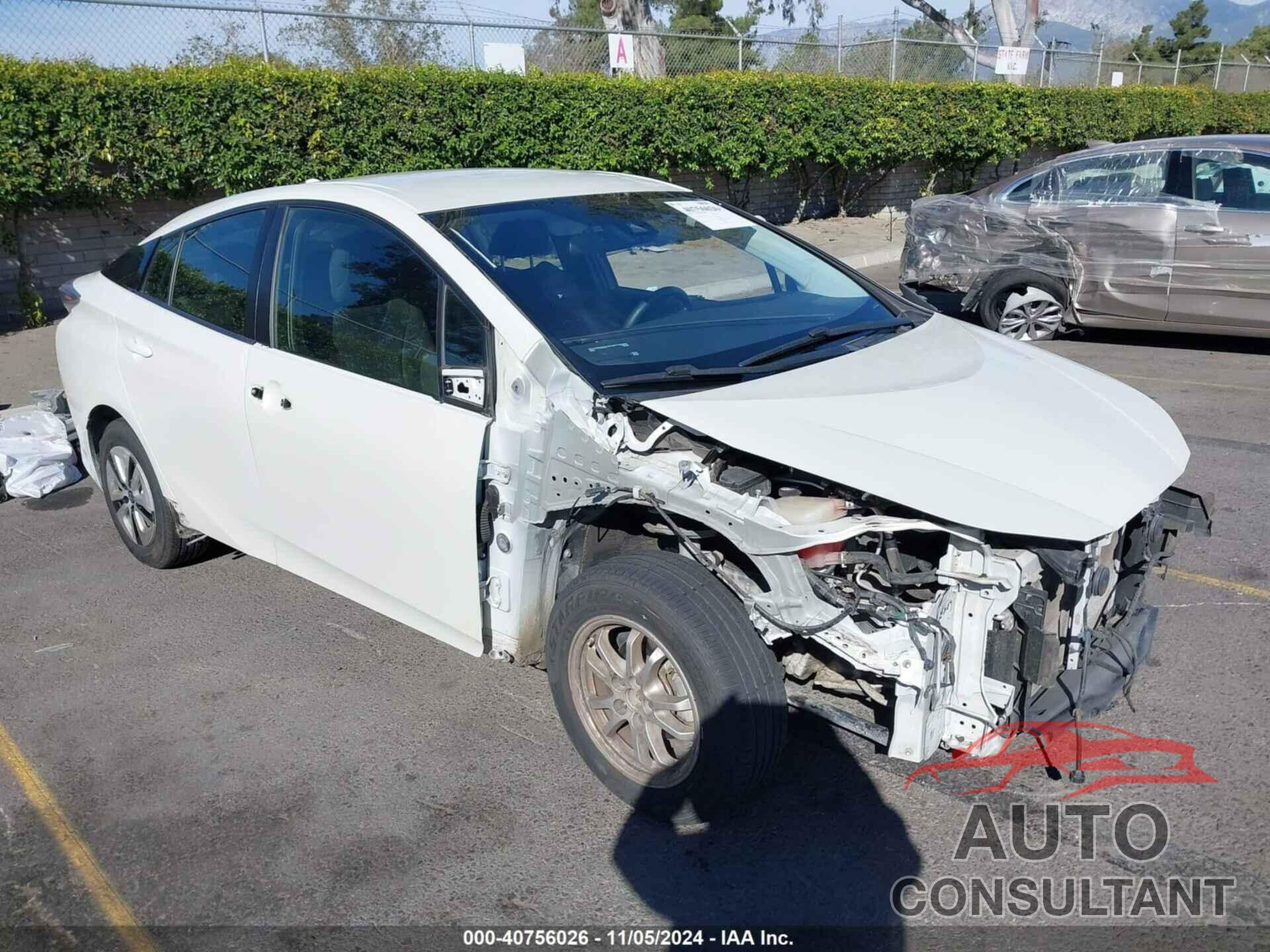 TOYOTA PRIUS 2017 - JTDKBRFU1H3558855