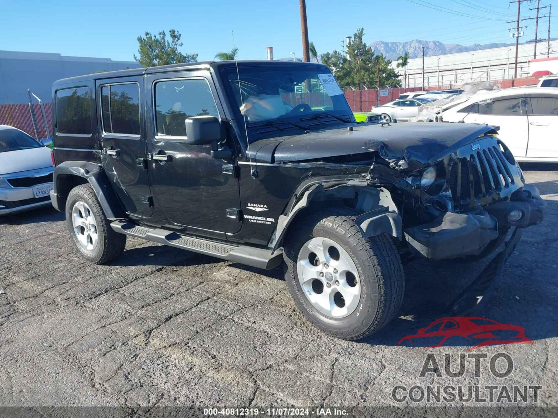 JEEP WRANGLER UNLIMITED 2014 - 1C4BJWEG8EL197214