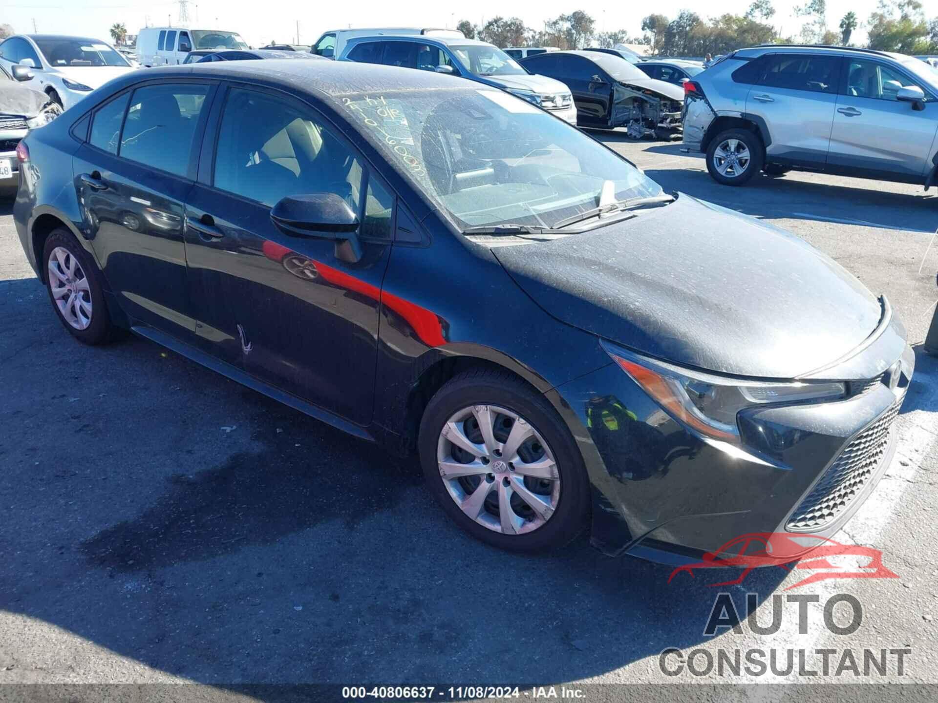 TOYOTA COROLLA 2021 - JTDEPMAE0MJ168112