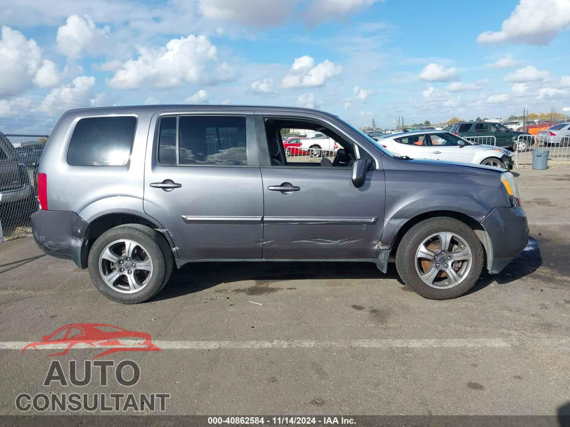 HONDA PILOT 2015 - 5FNYF4H35FB074886