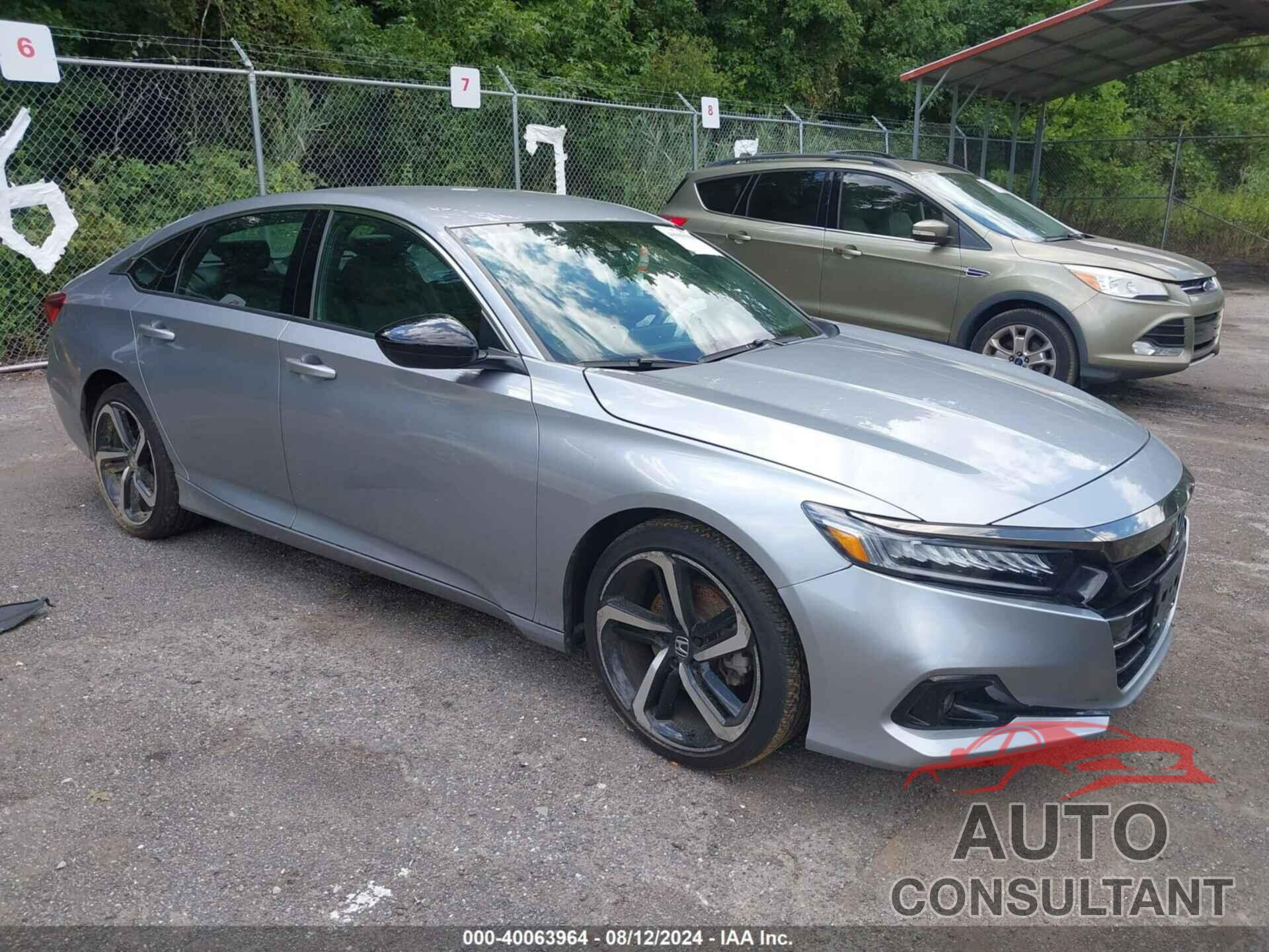 HONDA ACCORD 2022 - 1HGCV1F38NA027519