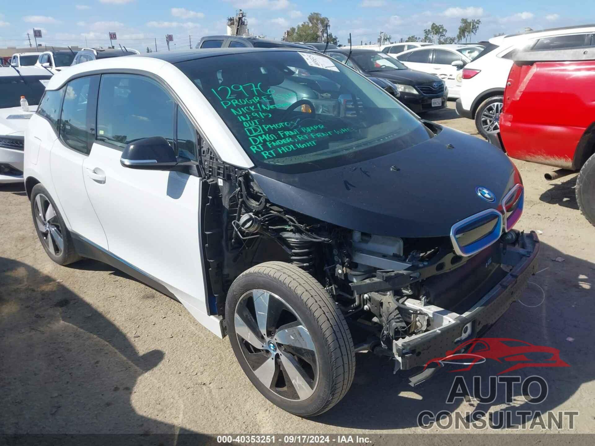 BMW I3 2017 - WBY1Z8C37HV894414