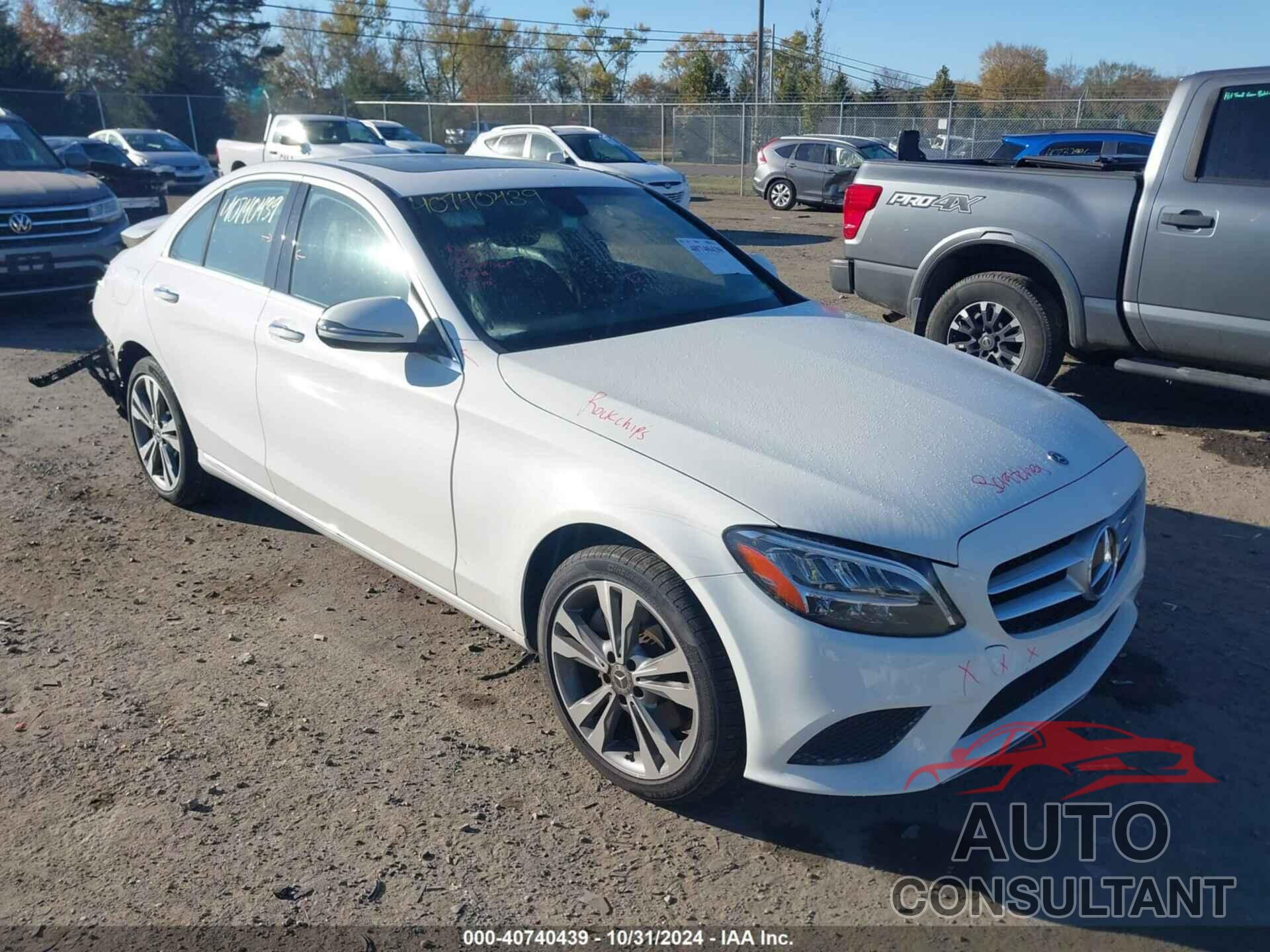 MERCEDES-BENZ C 300 2019 - 55SWF8EB4KU292594