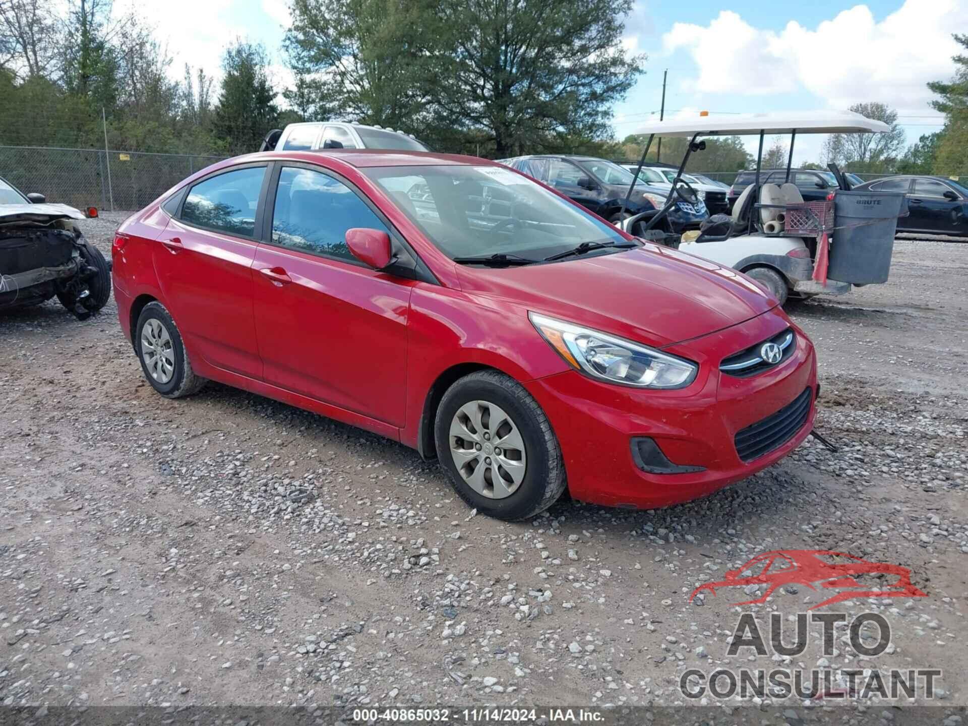 HYUNDAI ACCENT 2016 - KMHCT4AE7GU151700