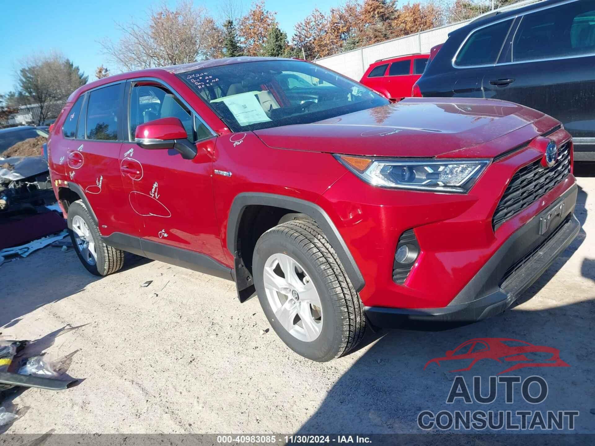 TOYOTA RAV4 HYBRID 2021 - 2T3R6RFV0MW005875