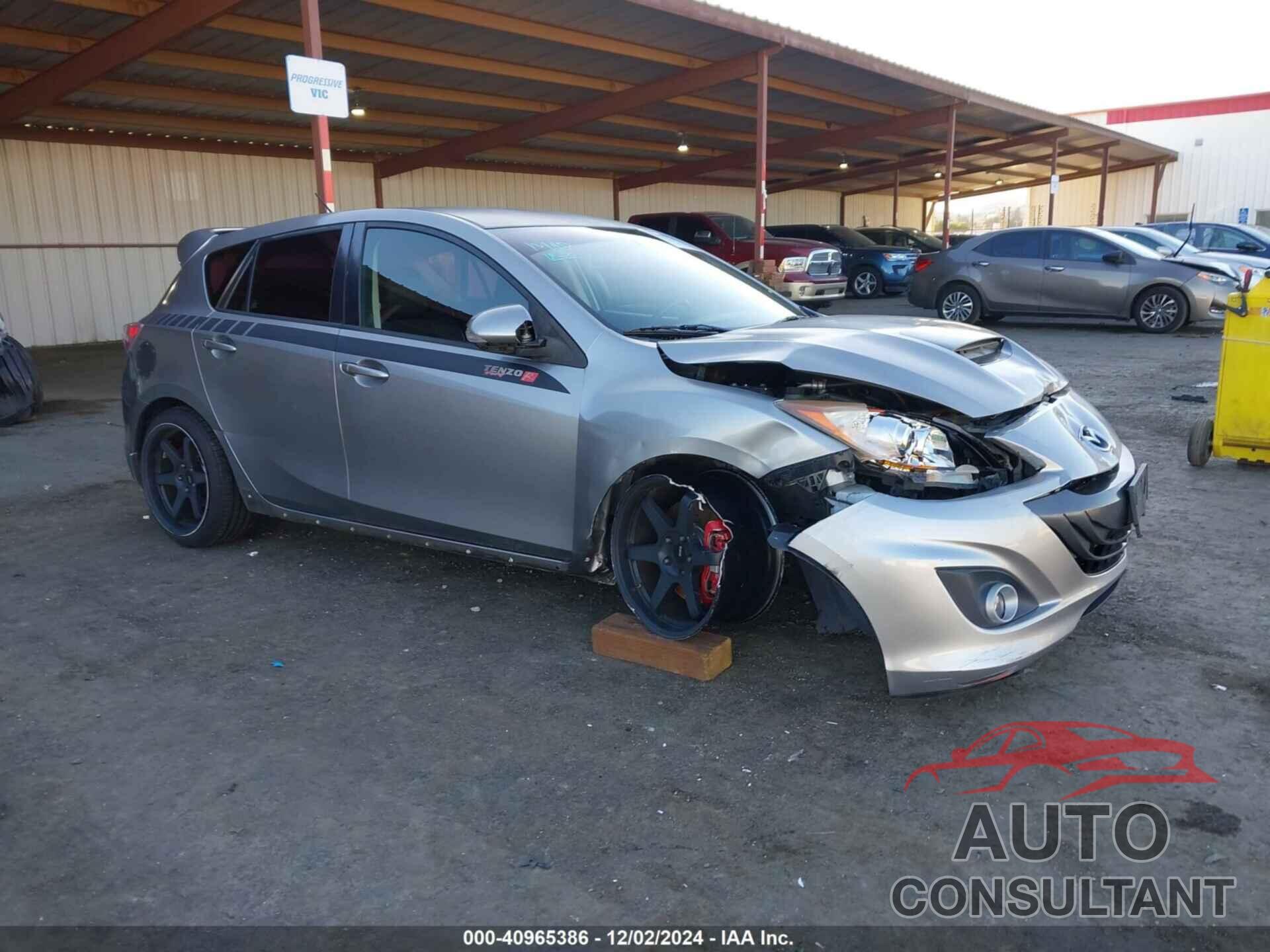 MAZDA MAZDASPEED3 2010 - JM1BL1H49A1177610