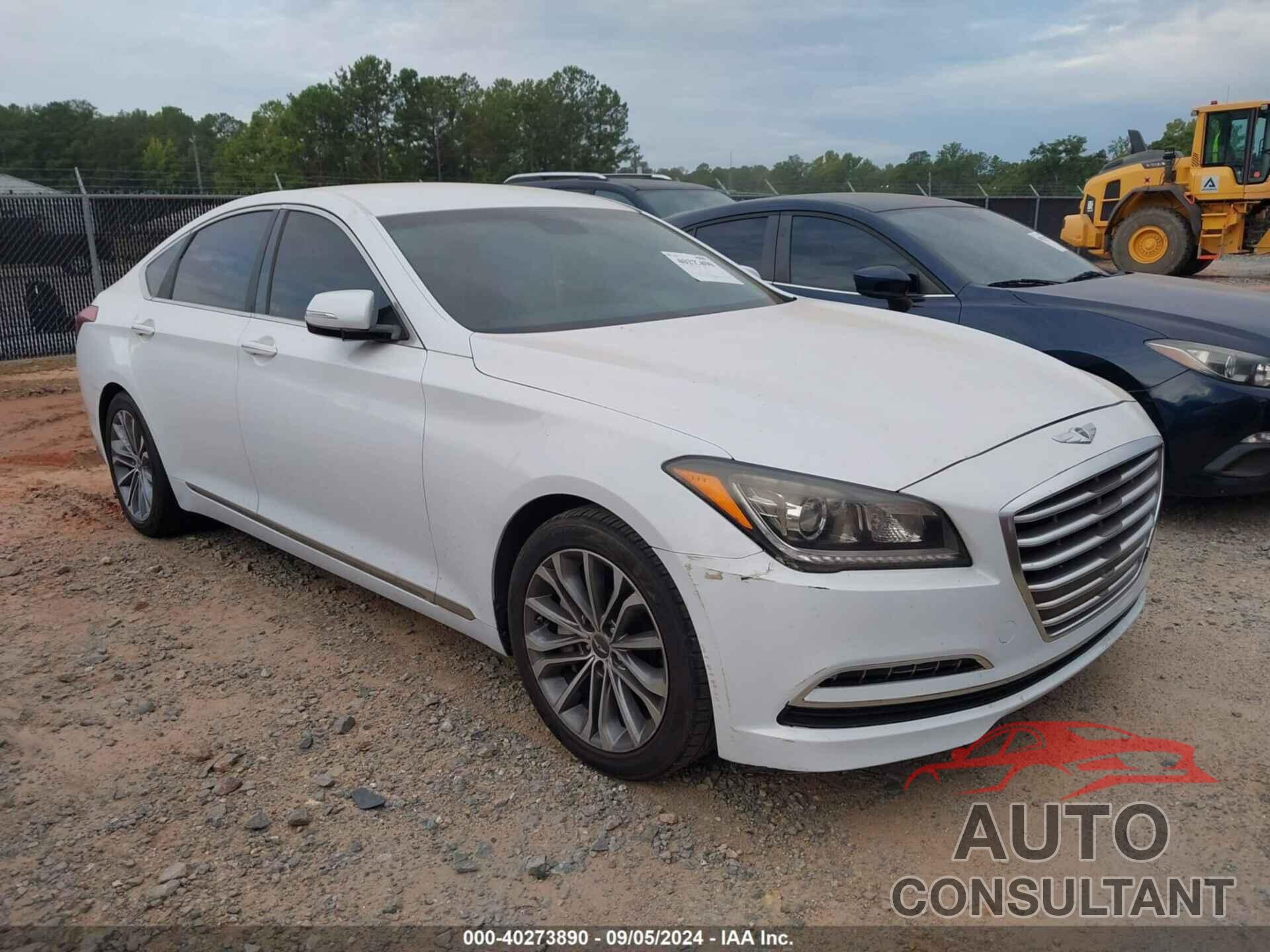 HYUNDAI GENESIS 2016 - KMHGN4JE2GU128482