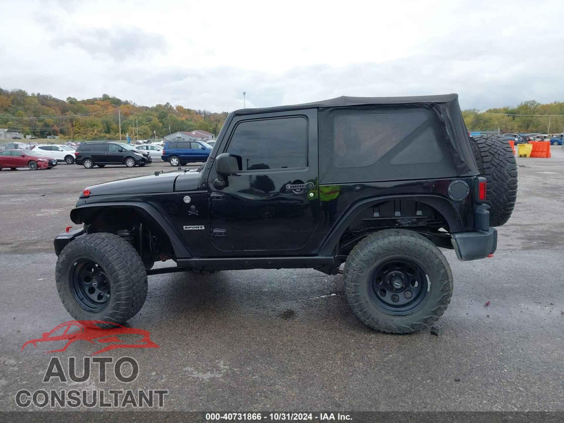 JEEP WRANGLER 2017 - 1C4AJWAG3HL544051