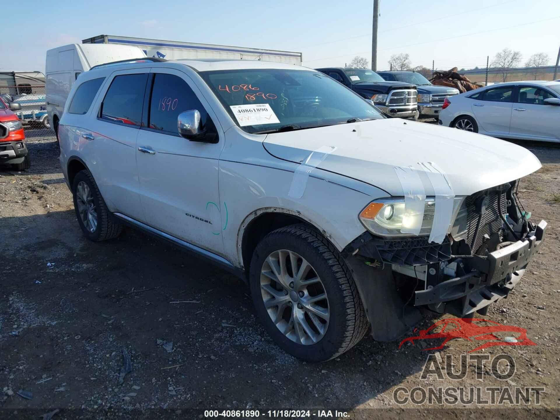 DODGE DURANGO 2015 - 1C4RDJEGXFC772262