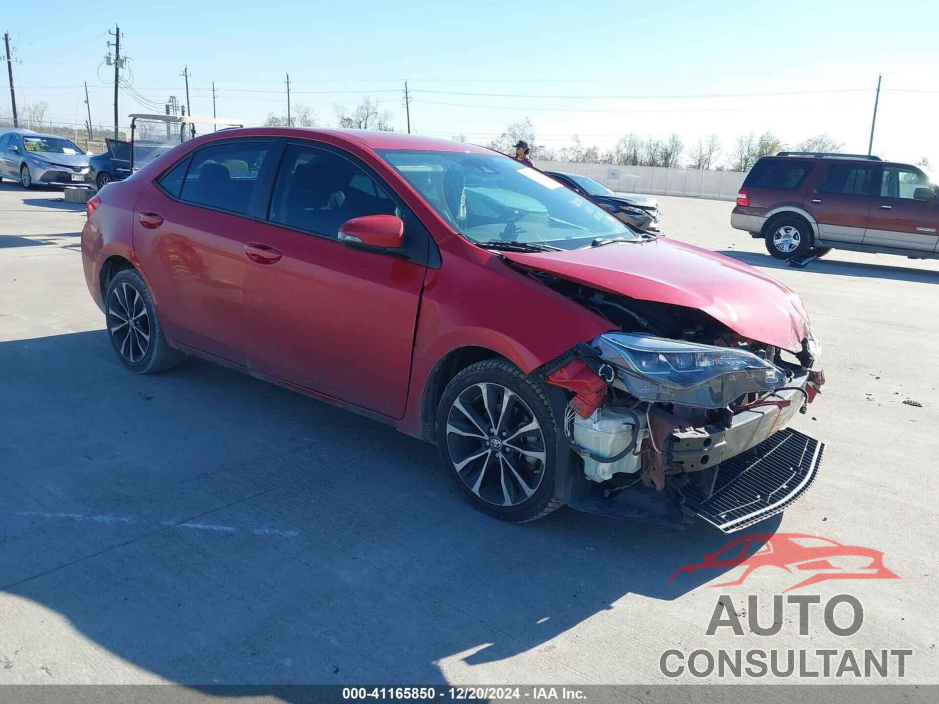 TOYOTA COROLLA 2017 - 5YFBURHE7HP721080