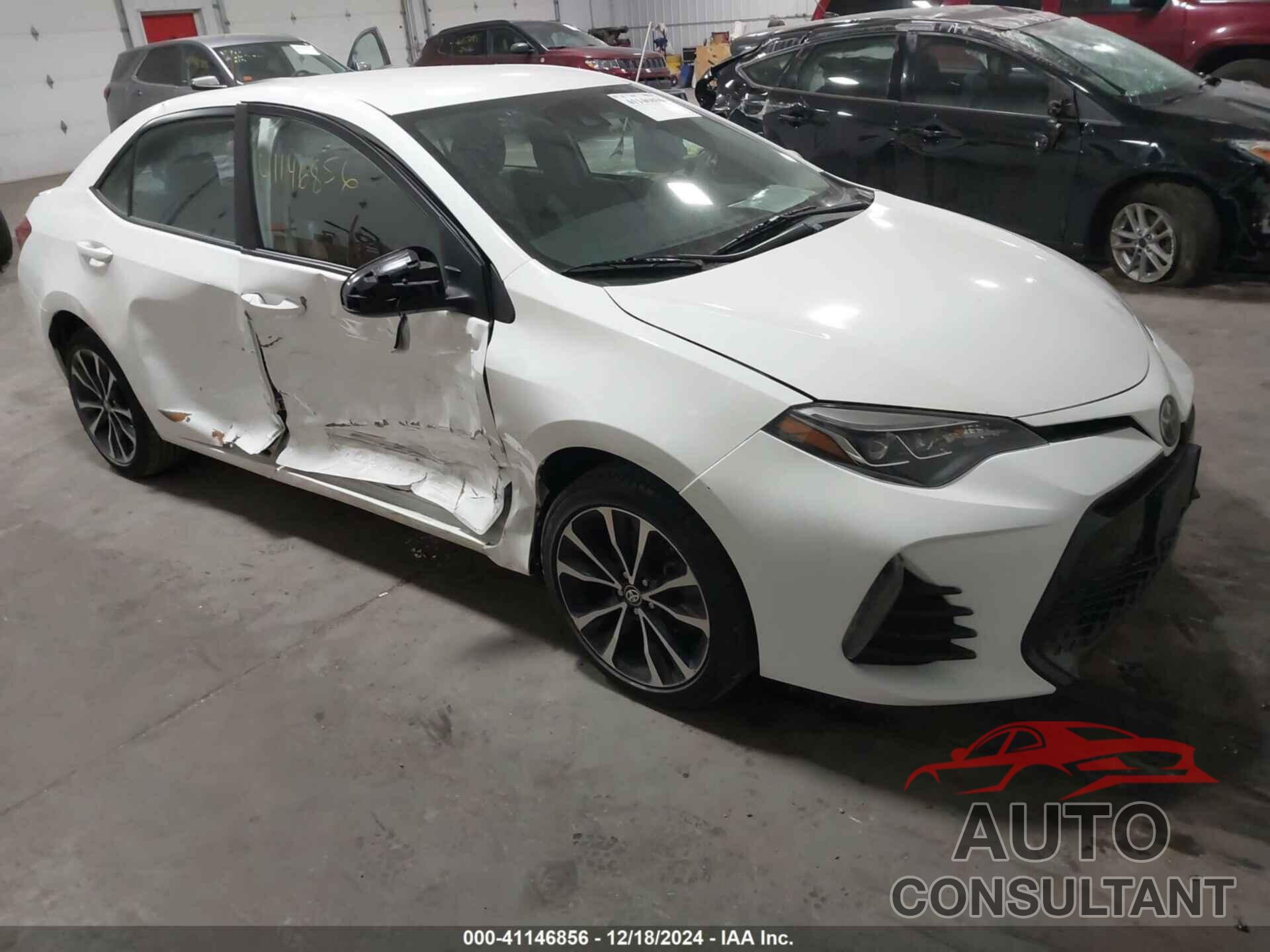 TOYOTA COROLLA 2019 - 2T1BURHE4KC173000