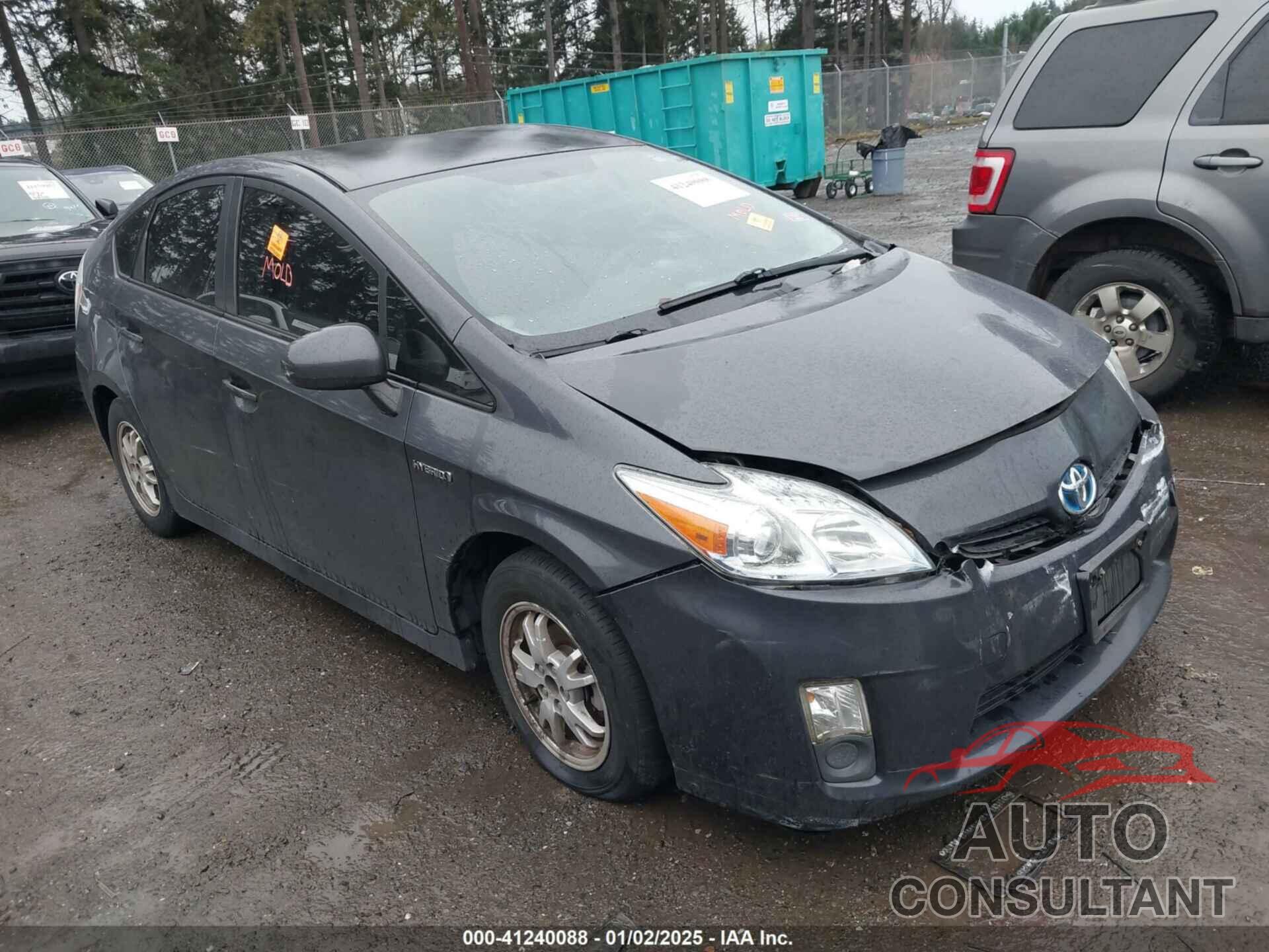 TOYOTA PRIUS 2011 - JTDKN3DU0B1380267