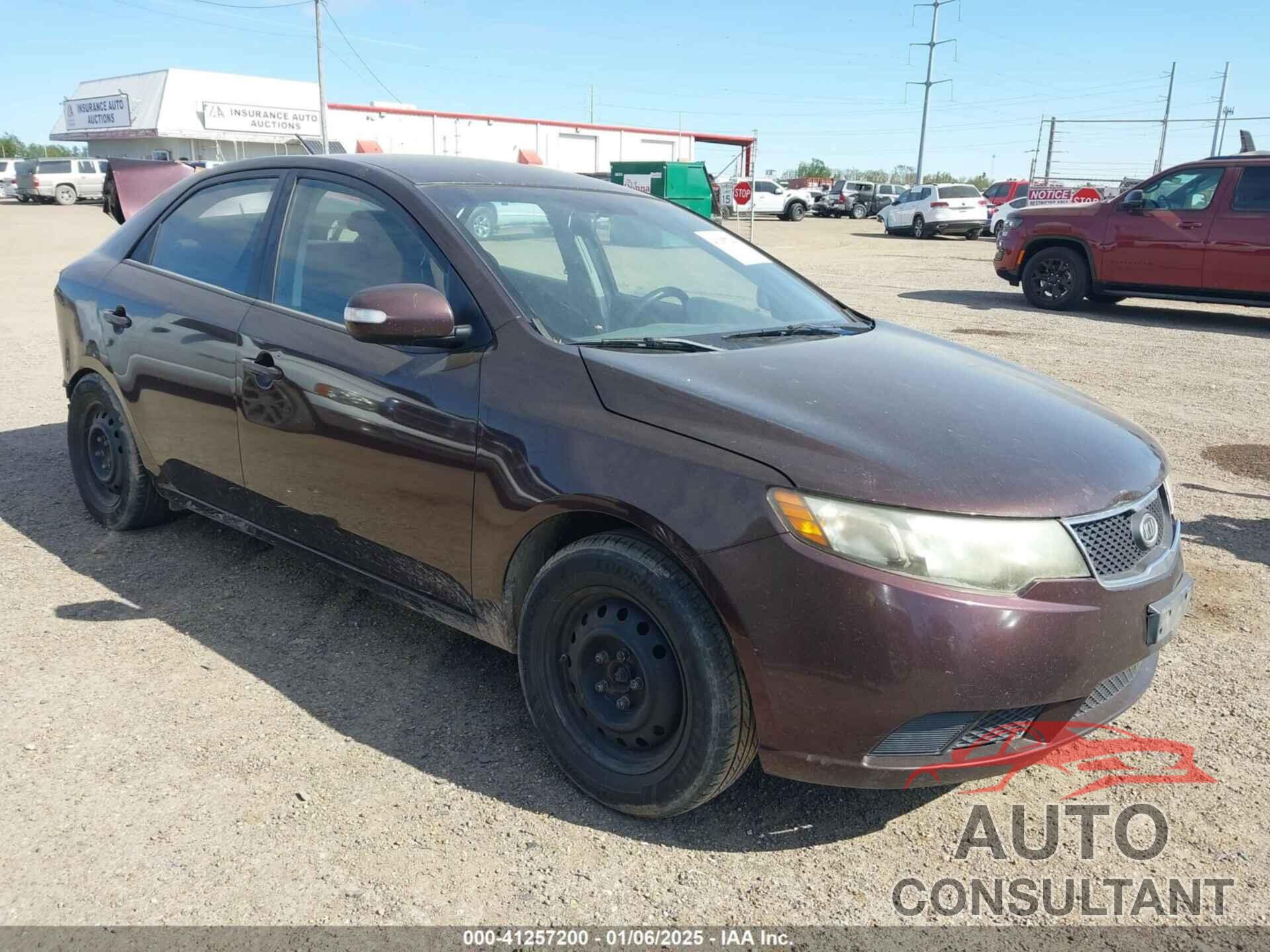 KIA FORTE 2010 - KNAFU4A24A5881146