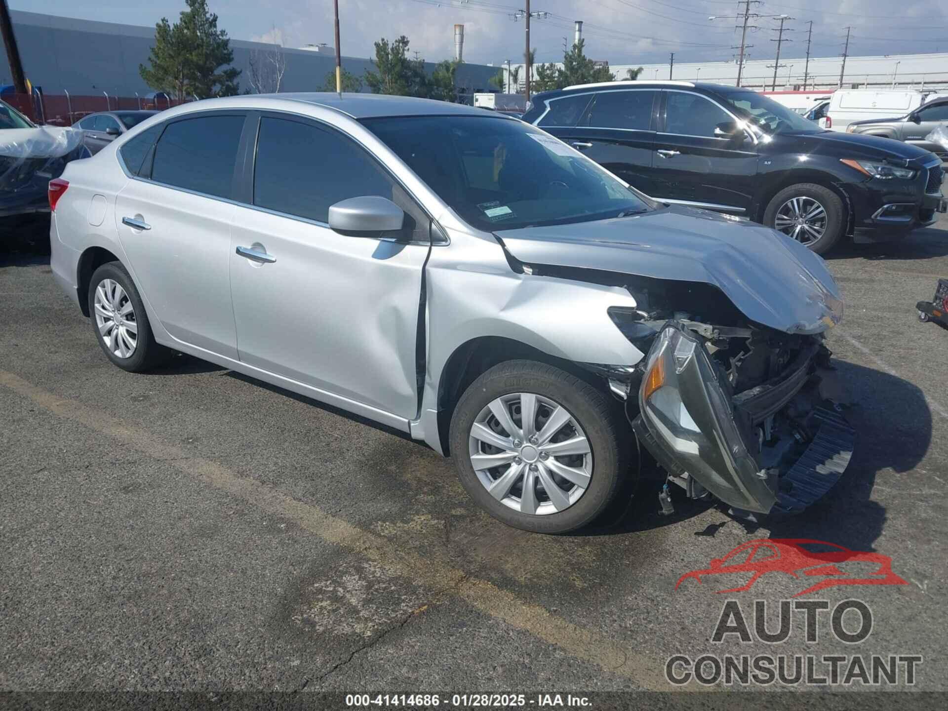 NISSAN SENTRA 2019 - 3N1AB7AP3KY421189