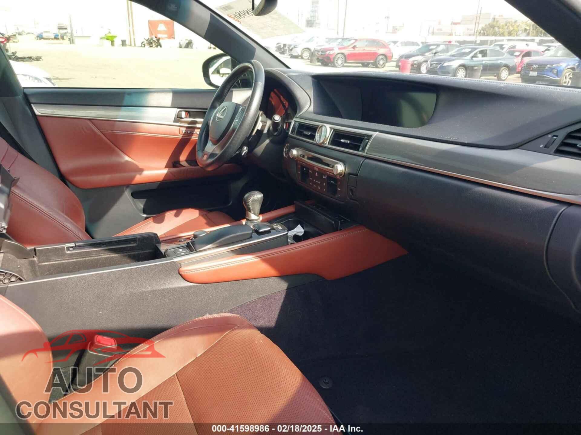 LEXUS GS 2013 - JTHBE1BL3D5008866