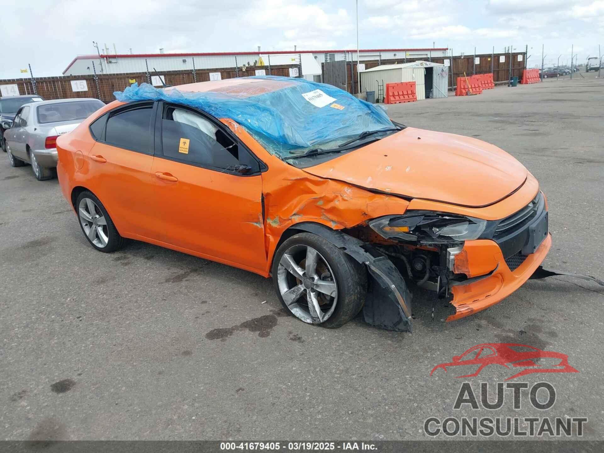 DODGE DART 2014 - 1C3CDFEB0ED668948