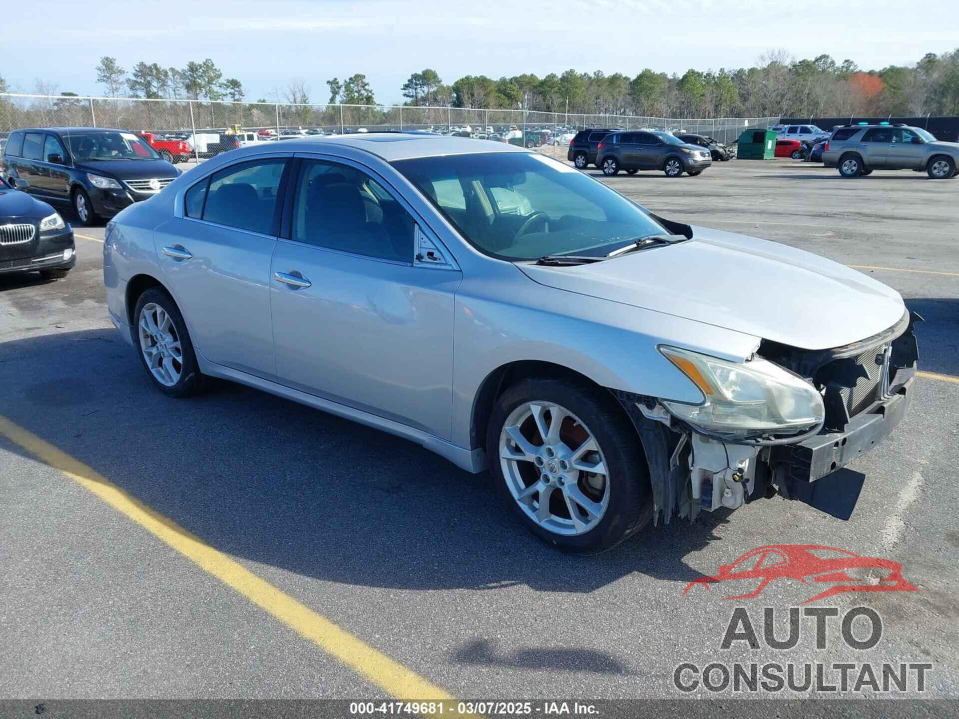 NISSAN MAXIMA 2013 - 1N4AA5AP9DC819190