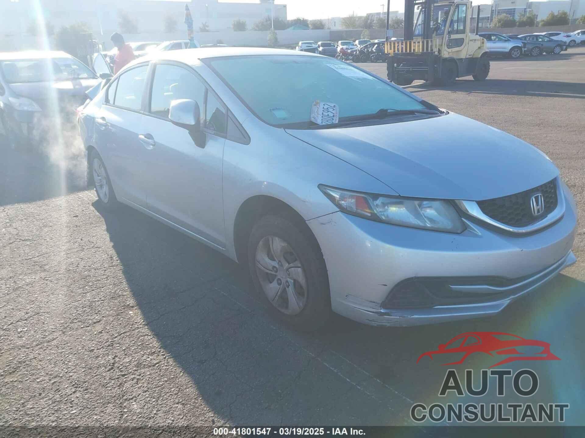 HONDA CIVIC 2013 - 2HGFB2F55DH567746