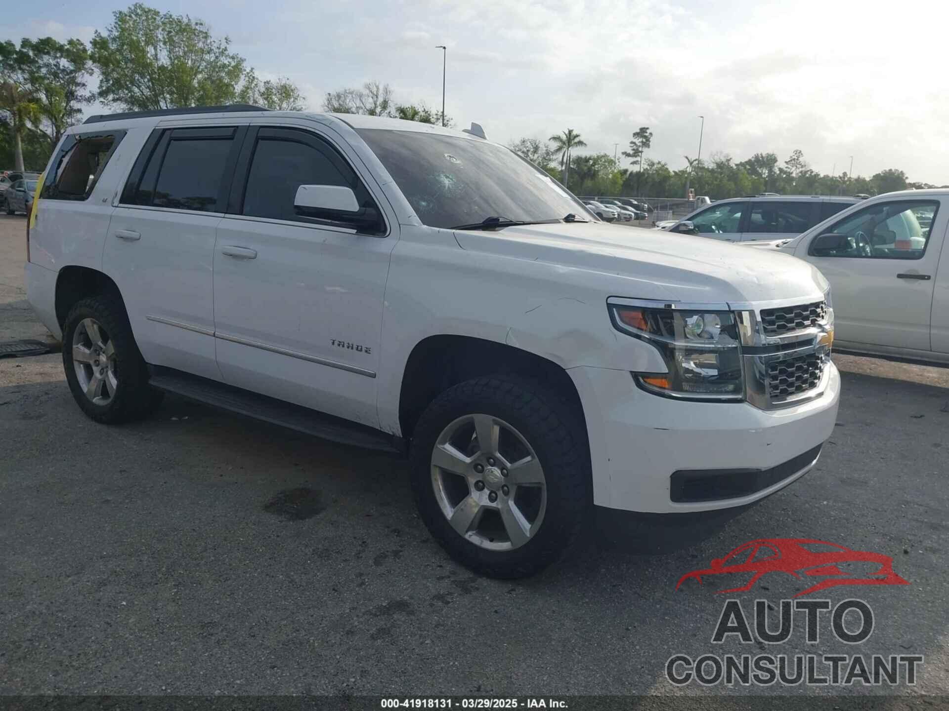 CHEVROLET TAHOE 2016 - 1GNSCBKC5GR409482