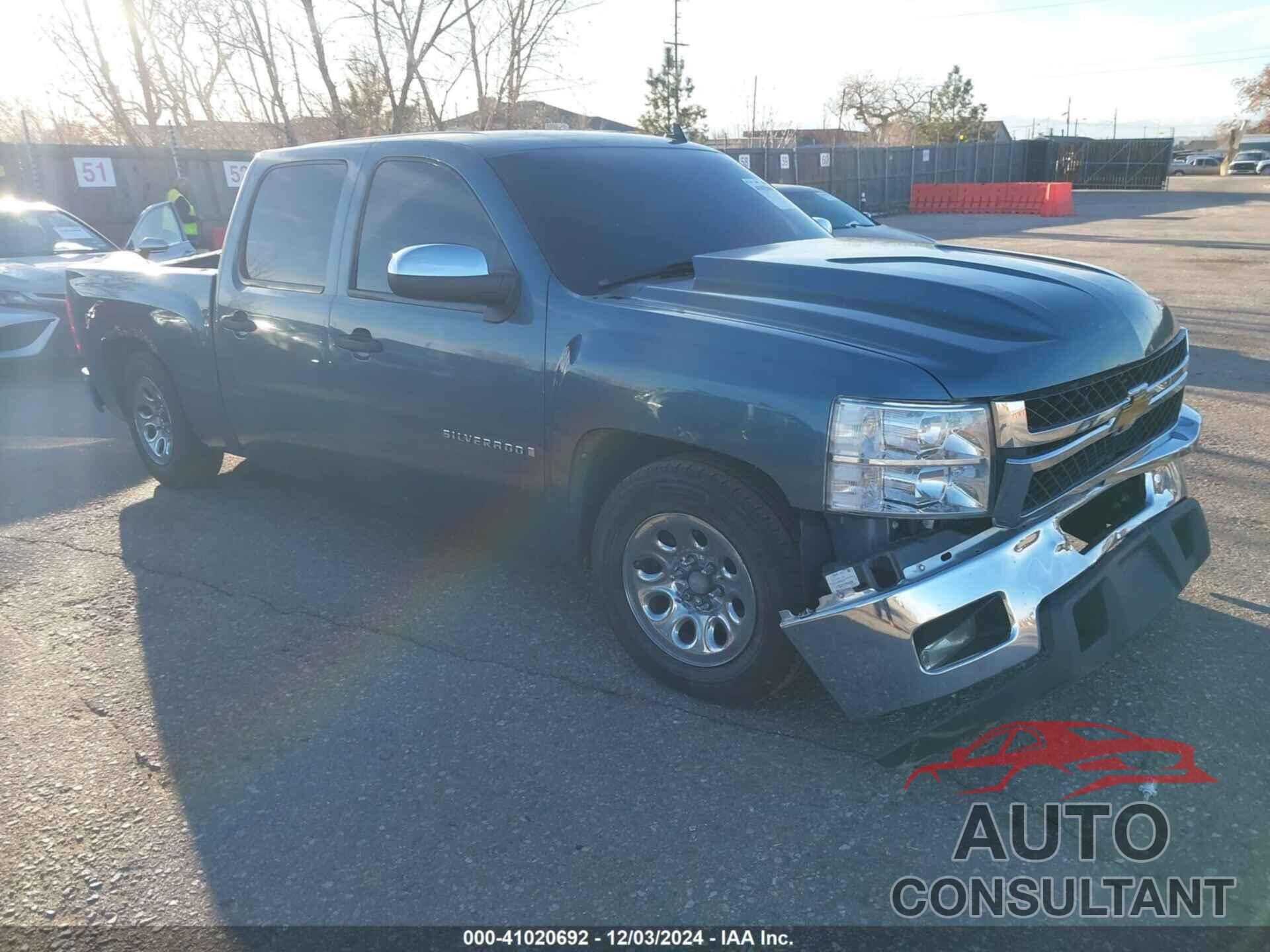 CHEVROLET SILVERADO 1500 2009 - 3GCEK13C09G213065