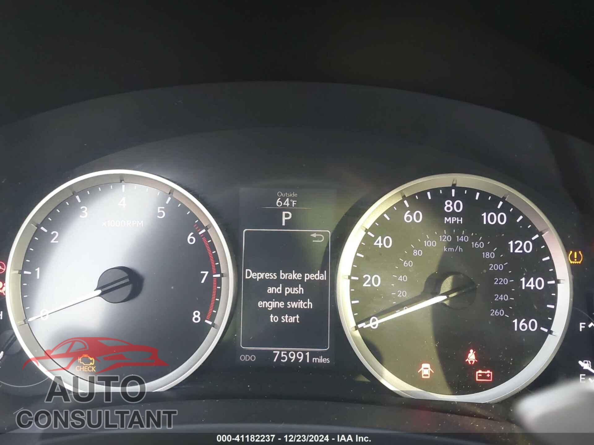 LEXUS IS 200T 2016 - JTHBA1D21G5028182