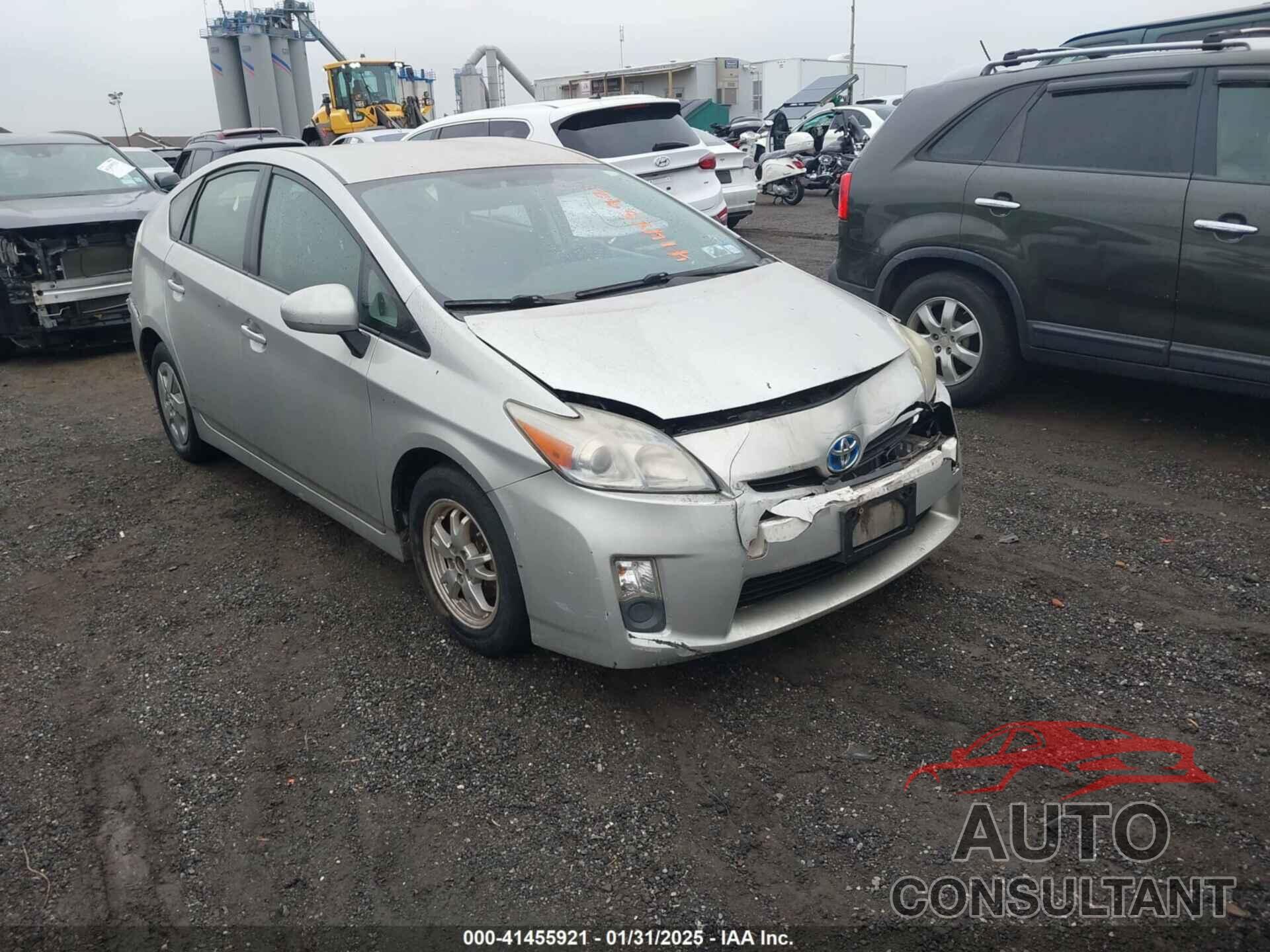 TOYOTA PRIUS 2011 - JTDKN3DU0B5344104