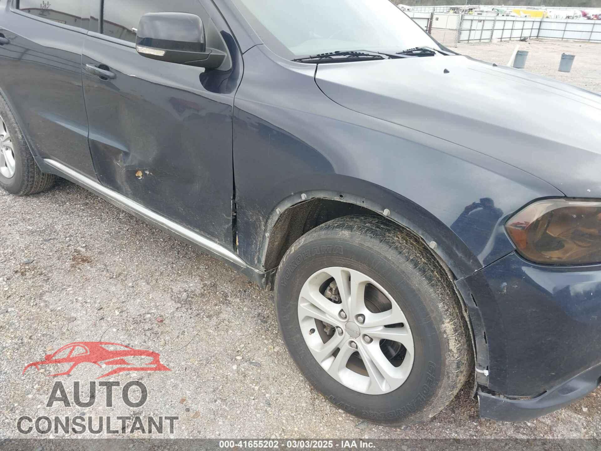 DODGE DURANGO 2011 - 1D4RD4GG7BC652981