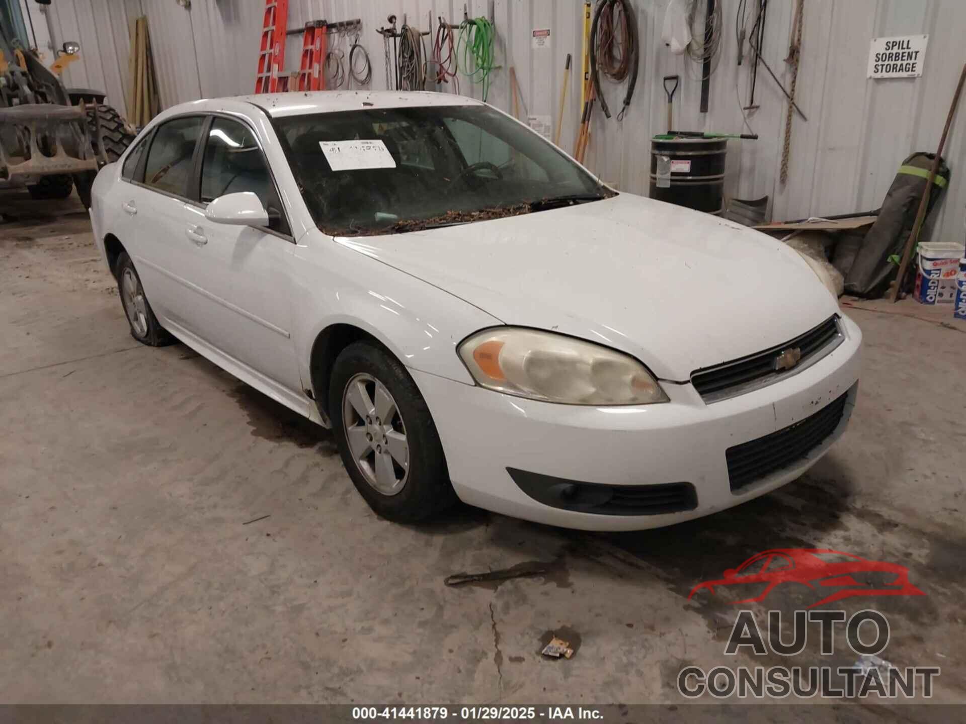 CHEVROLET IMPALA 2011 - 2G1WG5EK0B1179220