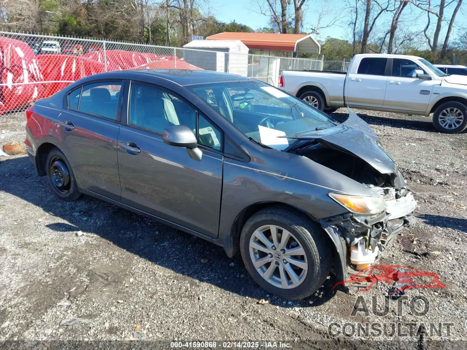 HONDA CIVIC 2012 - 2HGFB2F91CH519503