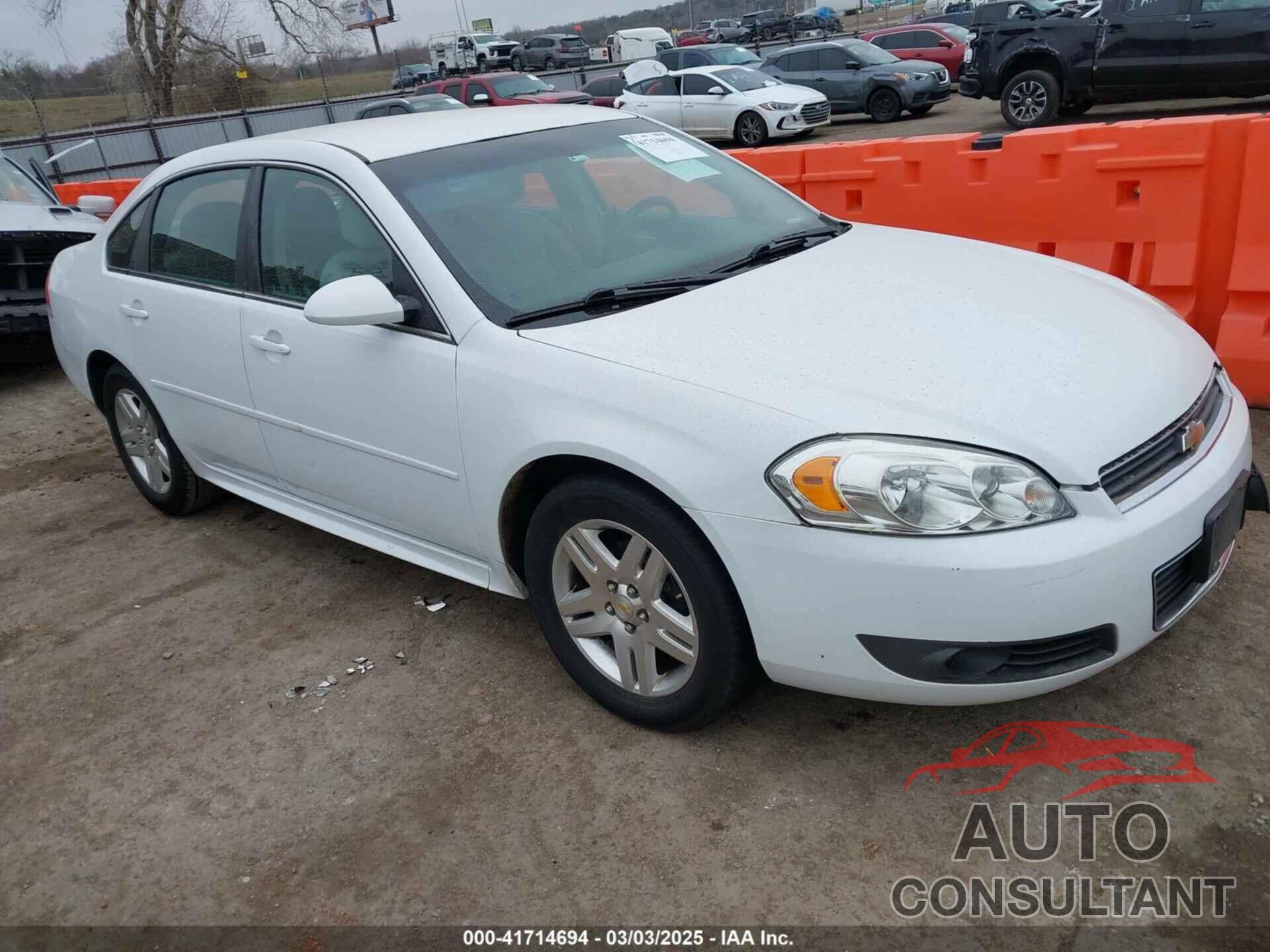 CHEVROLET IMPALA 2011 - 2G1WG5EK2B1107533