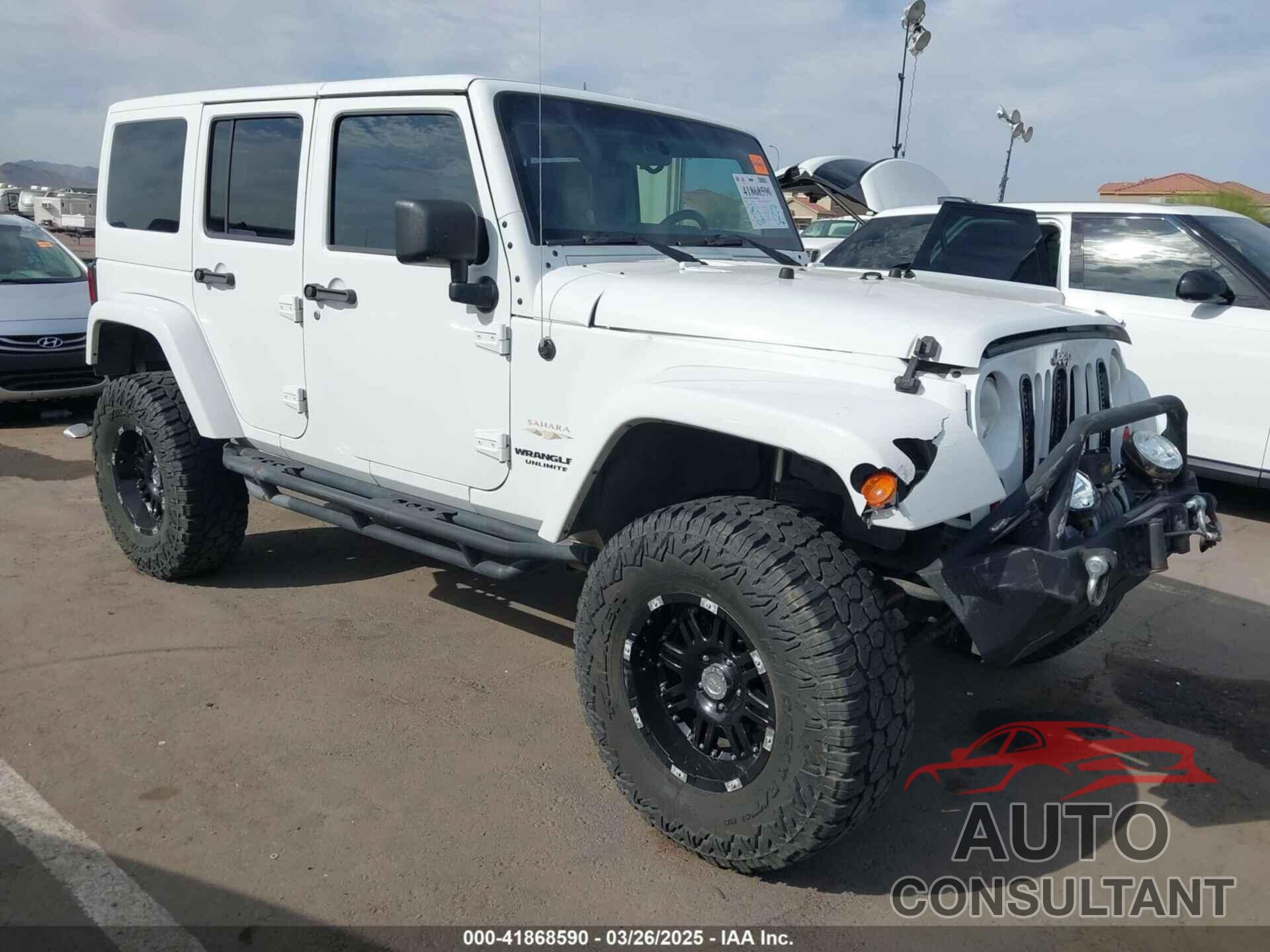 JEEP WRANGLER UNLIMITED 2012 - 1C4BJWEG2CL117080