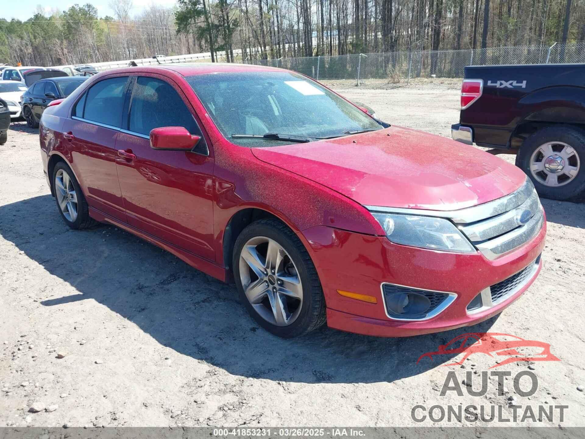 FORD FUSION 2010 - 3FAHP0DC3AR144734