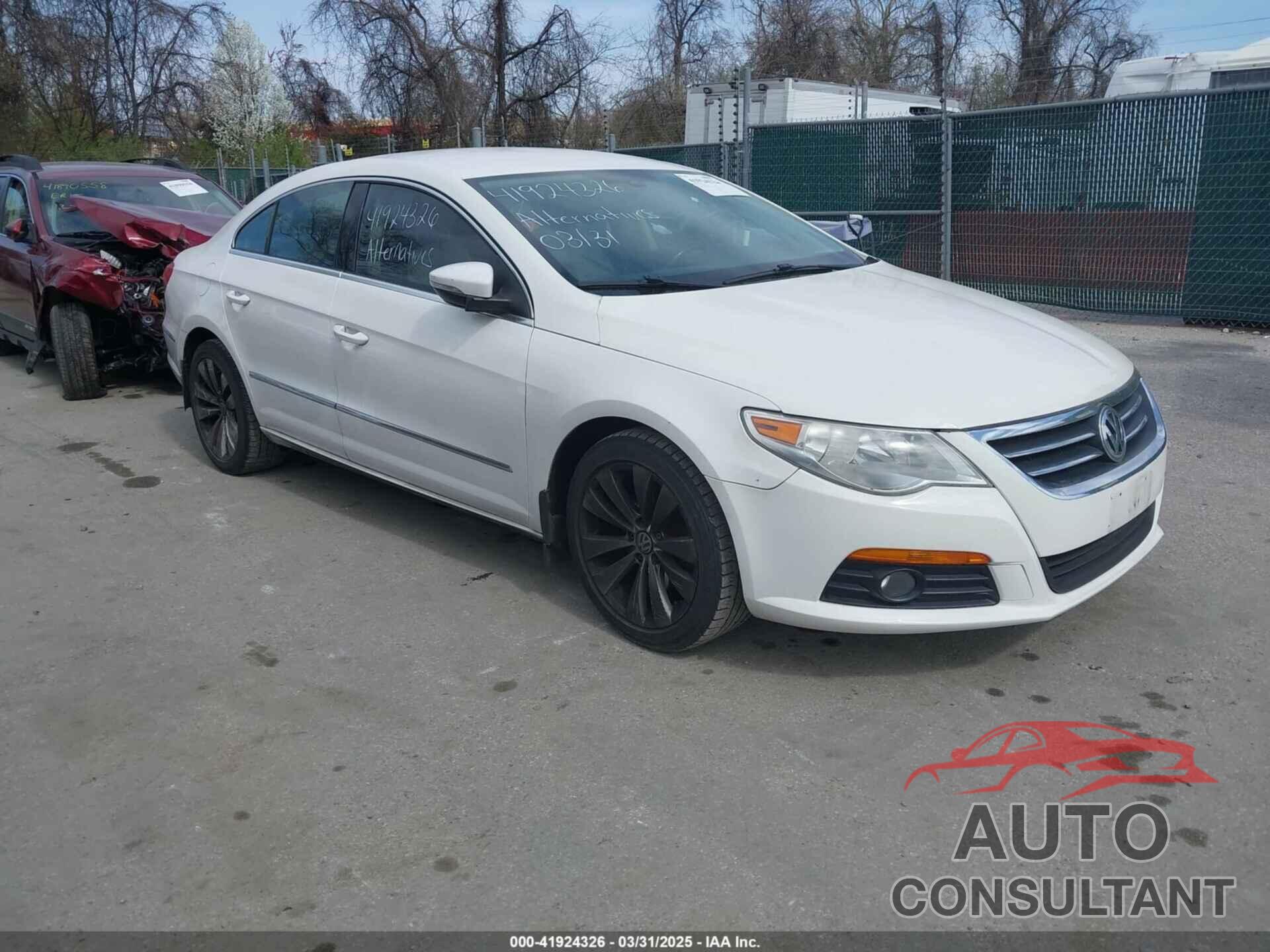 VOLKSWAGEN CC 2010 - WVWML7AN5AE512367