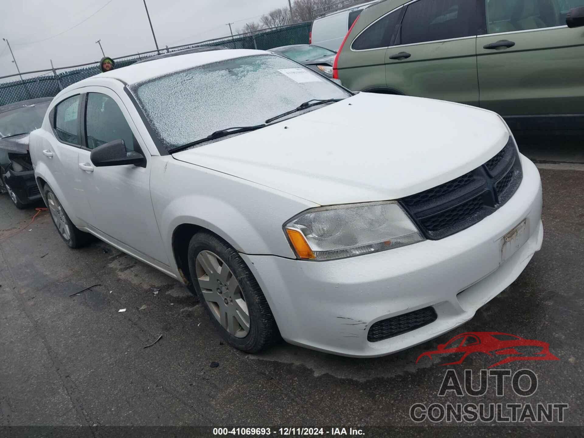 DODGE AVENGER 2014 - 1C3CDZAB0EN138917