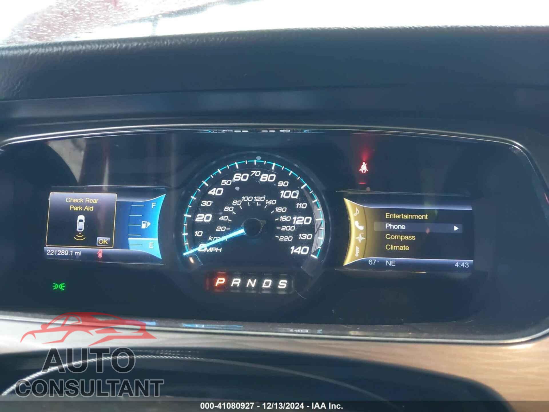 FORD TAURUS 2013 - 1FAHP2E94DG175100