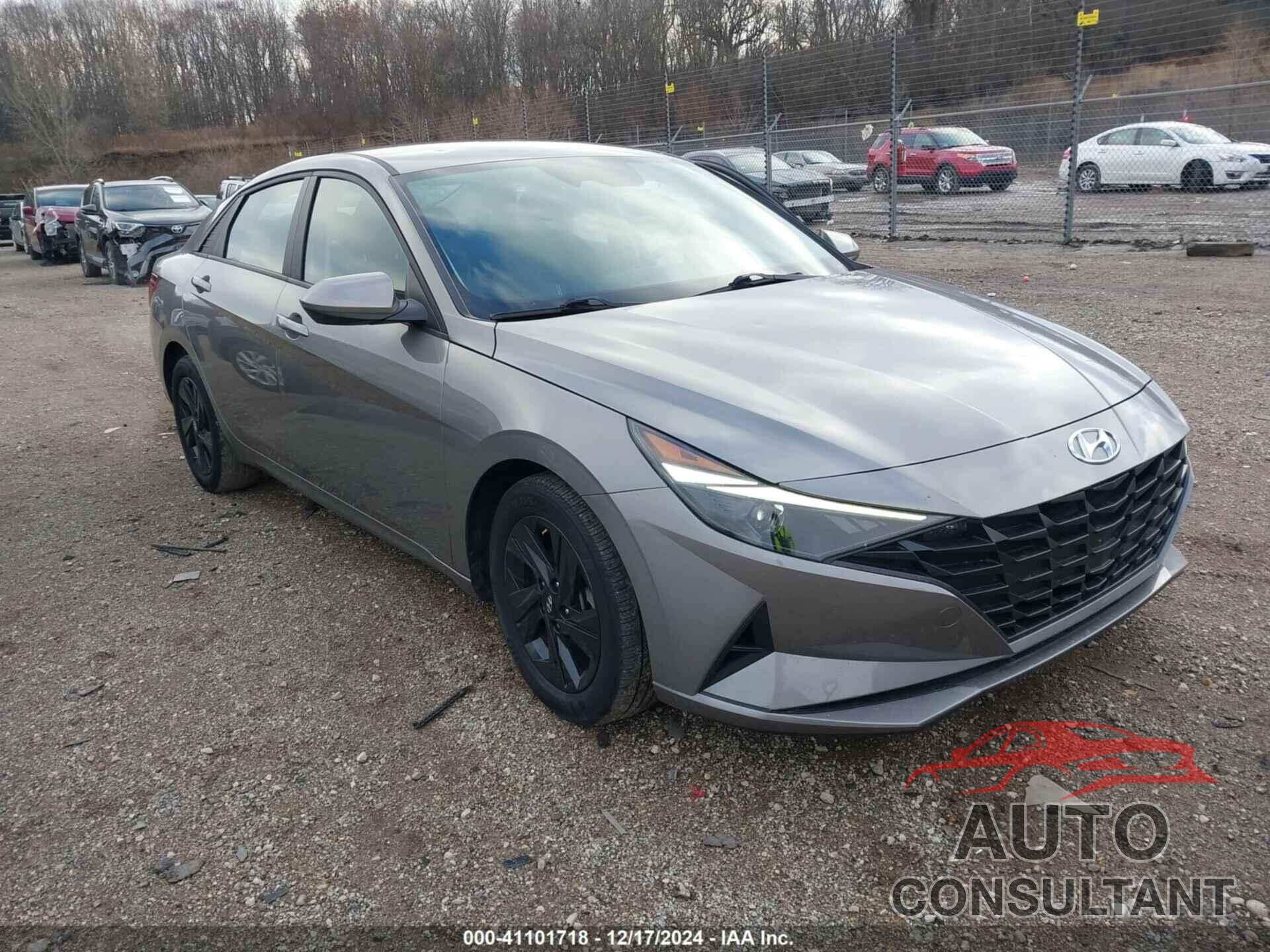 HYUNDAI ELANTRA 2021 - KMHLM4AG7MU115645