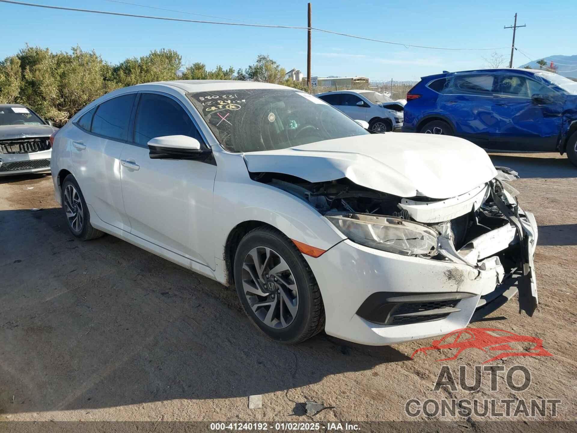 HONDA CIVIC 2018 - 2HGFC2F79JH570028