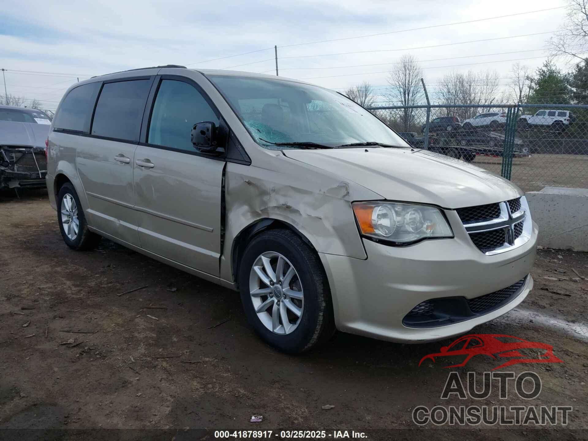 DODGE GRAND CARAVAN 2014 - 2C4RDGCG5ER122654