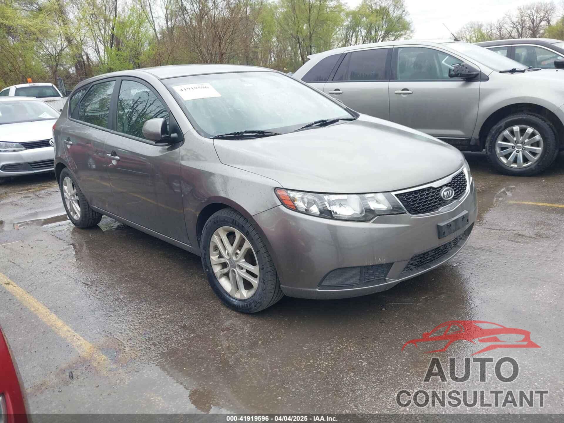 KIA FORTE 2012 - KNAFU5A21C5481957