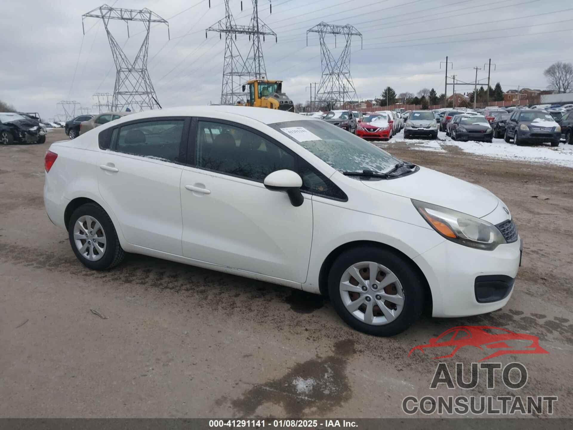 KIA RIO 2013 - KNADM4A3XD6294724