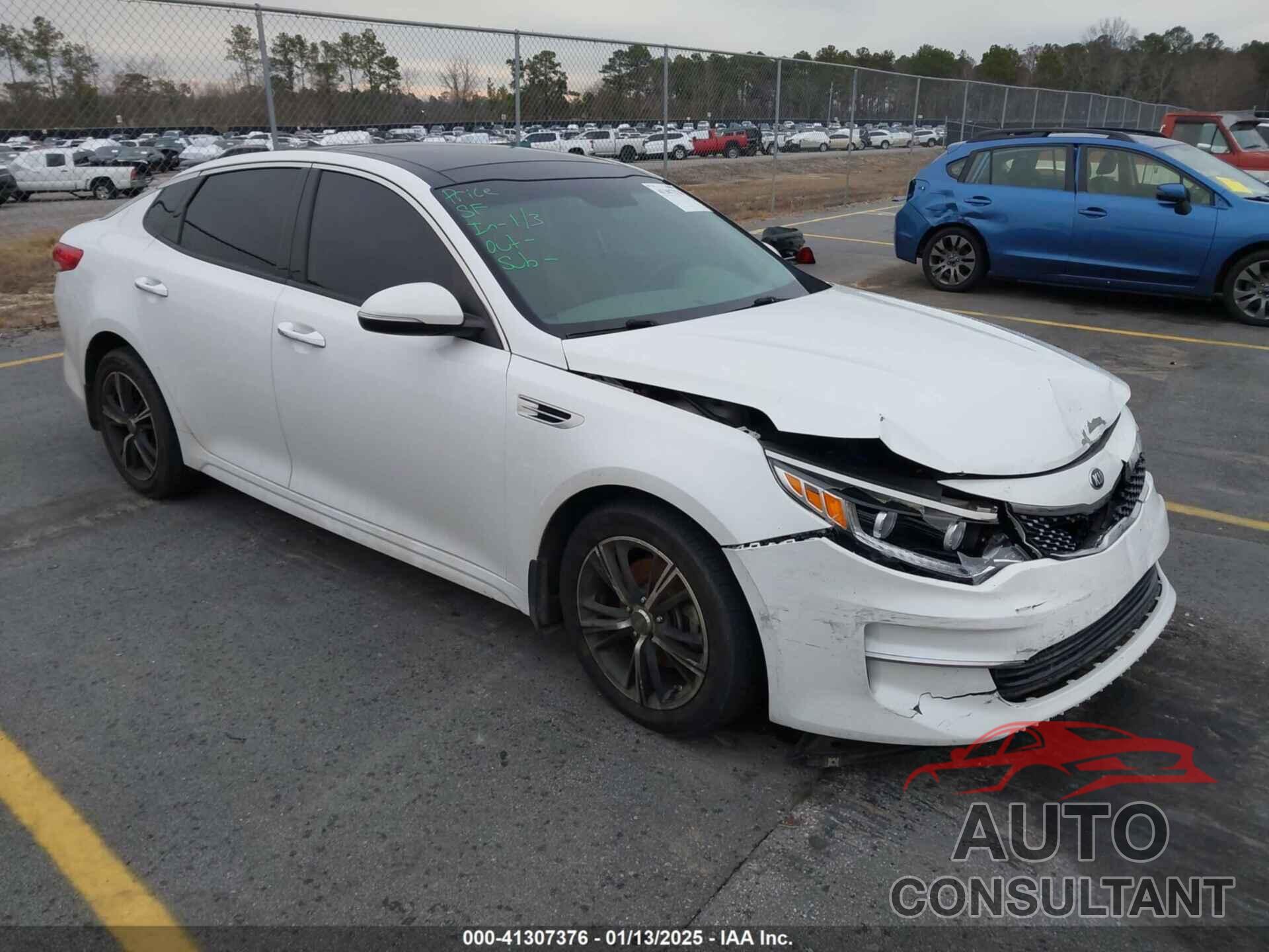 KIA OPTIMA 2016 - 5XXGU4L35GG088925